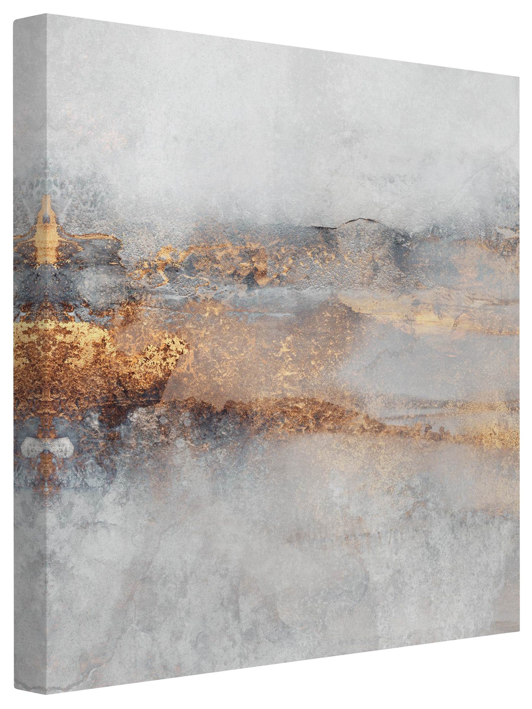 Bilderdepot24 Leinwandbild Kunstdruck Abstrakt Modern Nebel günstig online kaufen