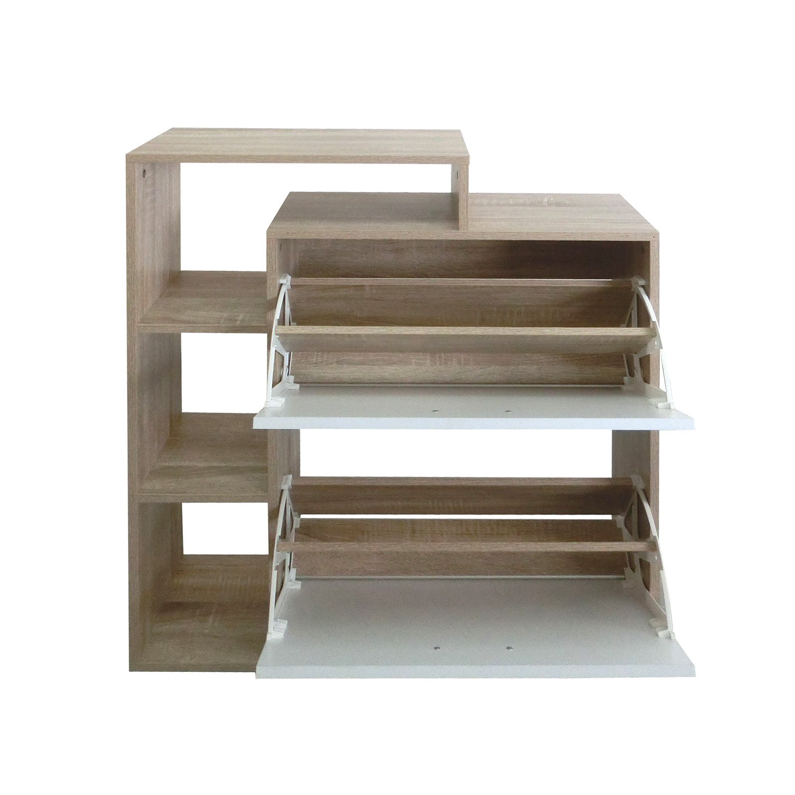 HTI-Living Schuhschrank Schuhschrank Lisa Sonoma-Weiß (Stück, 1-St., 1 Schu günstig online kaufen