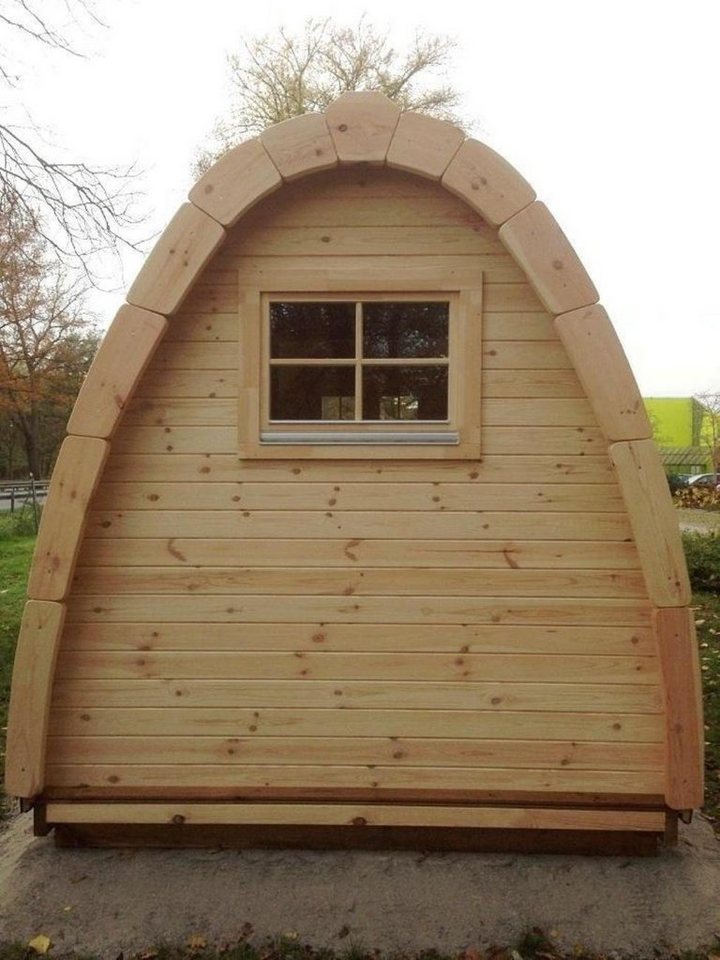 Thumbnail - JVmoebel Gartenhaus Camping Haus 240cm Schlaf Kabine Garten Laube Campinghaus Hätte, BxT: 2.4x2.4 cm, (1x Gartenhaus), M...