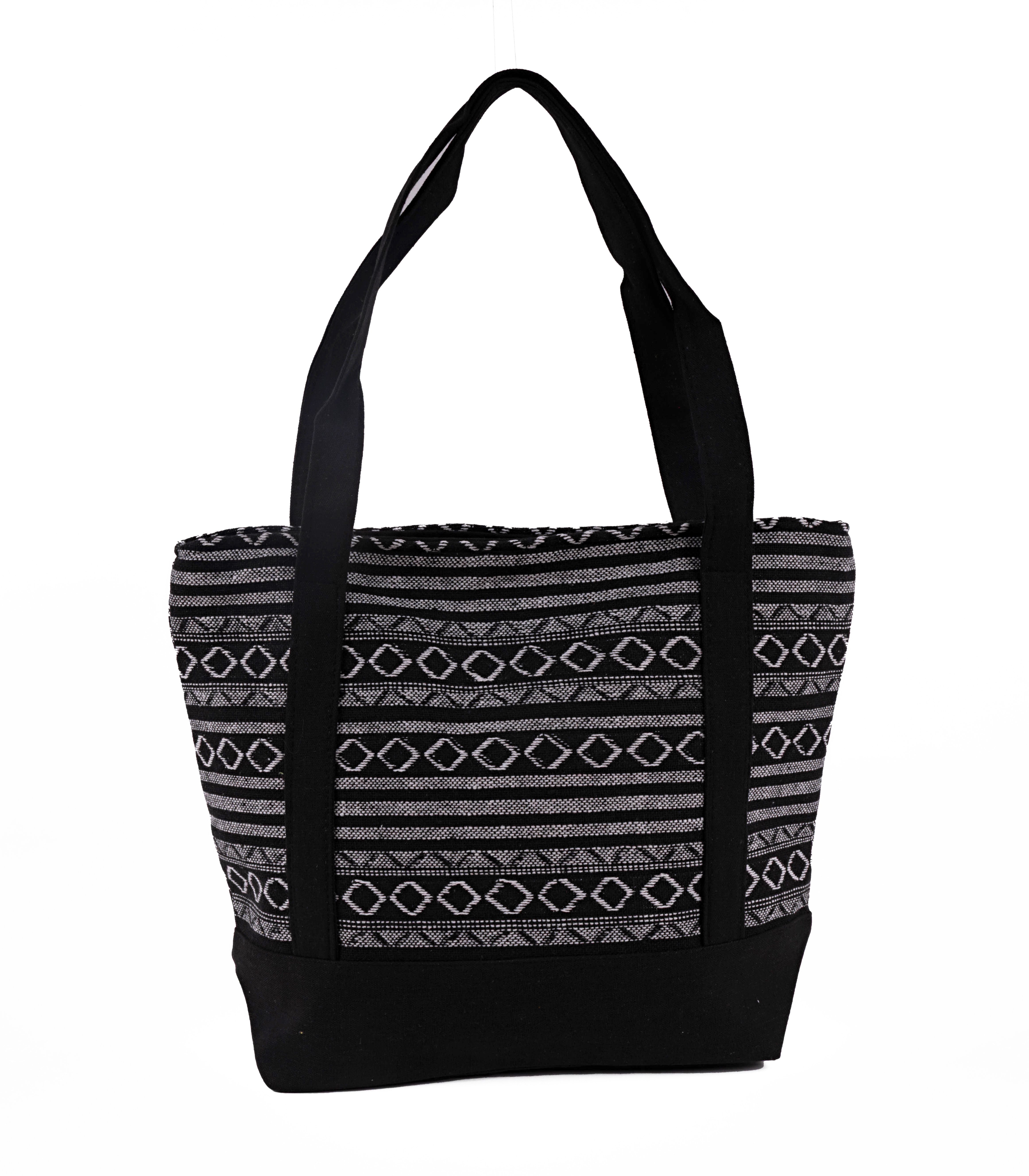 Goodman Design Tragetasche Gewebte Stofftasche - Stylisch, praktisch und robust, Leicht und bequem – ideal für unterwegs.