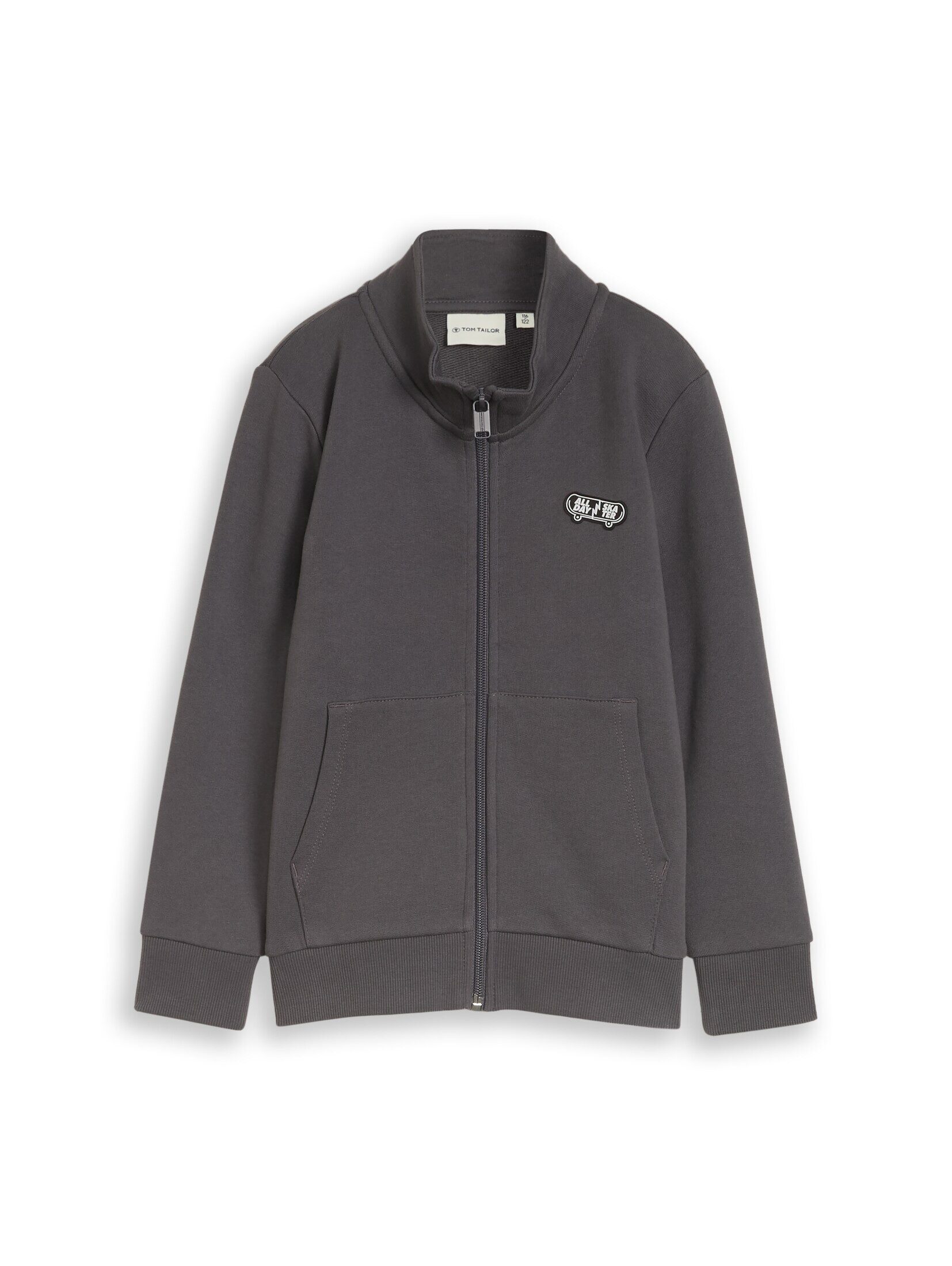 TOM TAILOR Sweatjacke Strick & Sweatshirts College Sweatjacke mit Stehkragen