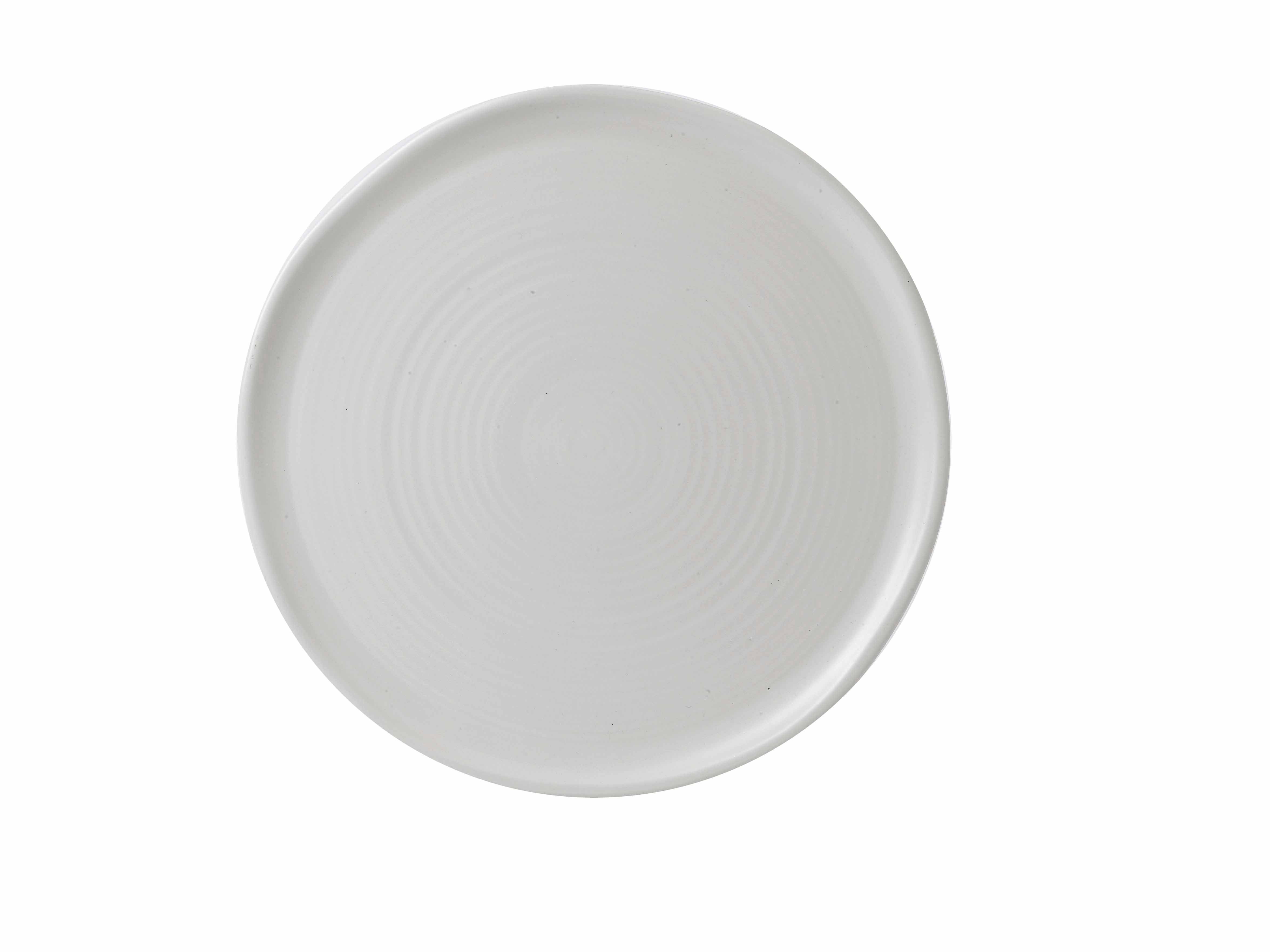 Dudson Teller-Set Dudson Evo Pearl Flache Teller, 31,8 cm, rund, Perle, 4 Stück, Porzellan