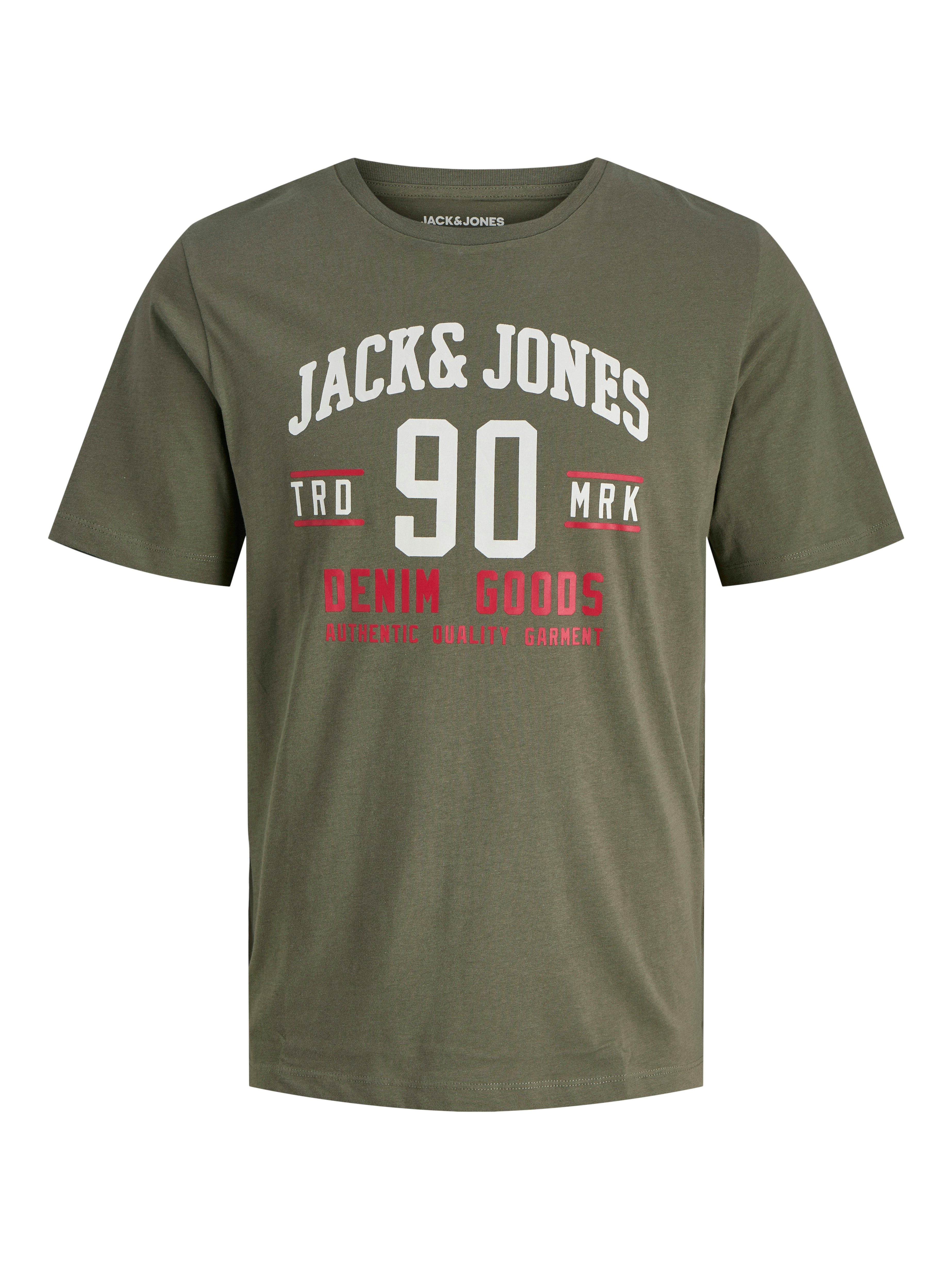 Jack & Jones Rundhalsshirt JJETHAN TEE SS CREW NECK 3PK MP NOOS (Packung, 3-tlg)