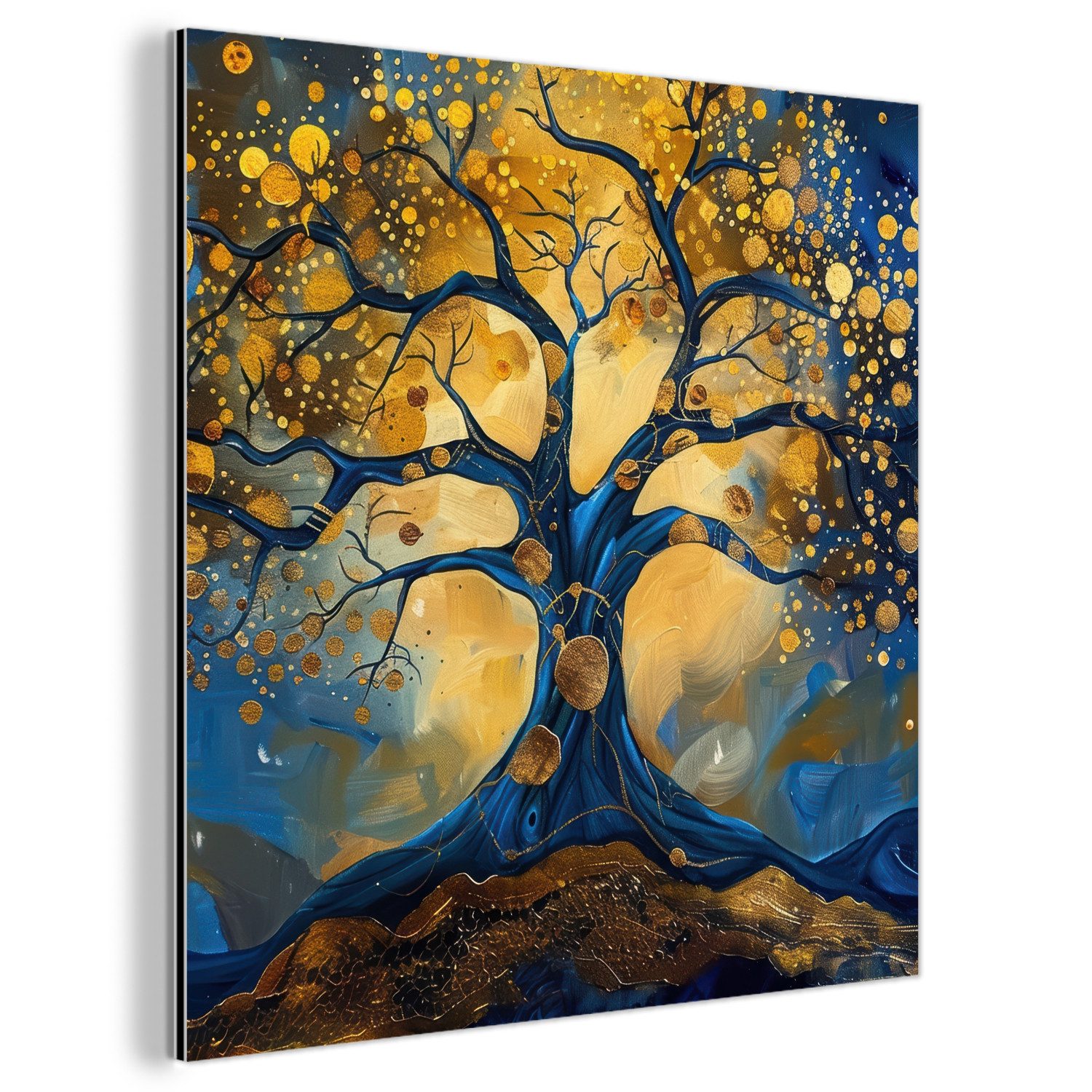 MuchoWow Metallbild Baum - Baum des günstig online kaufen