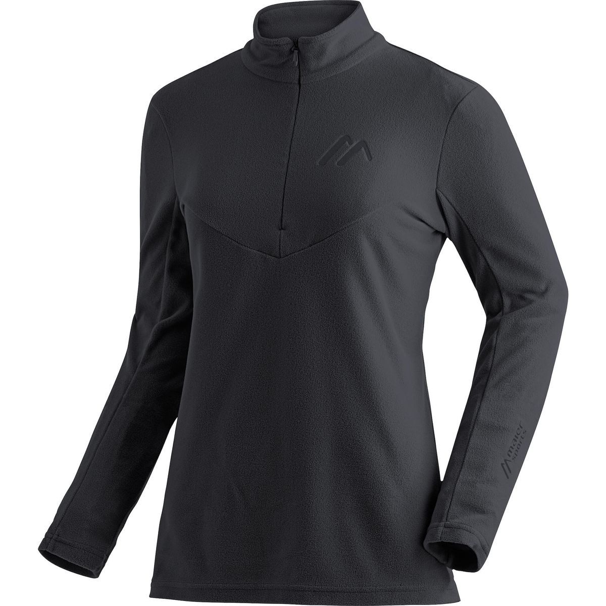 Maier Sports Fleecejacke Denise Half Zip Women Weiches Fleece mit dryprotec-Technologie für schnelle Trocknung und