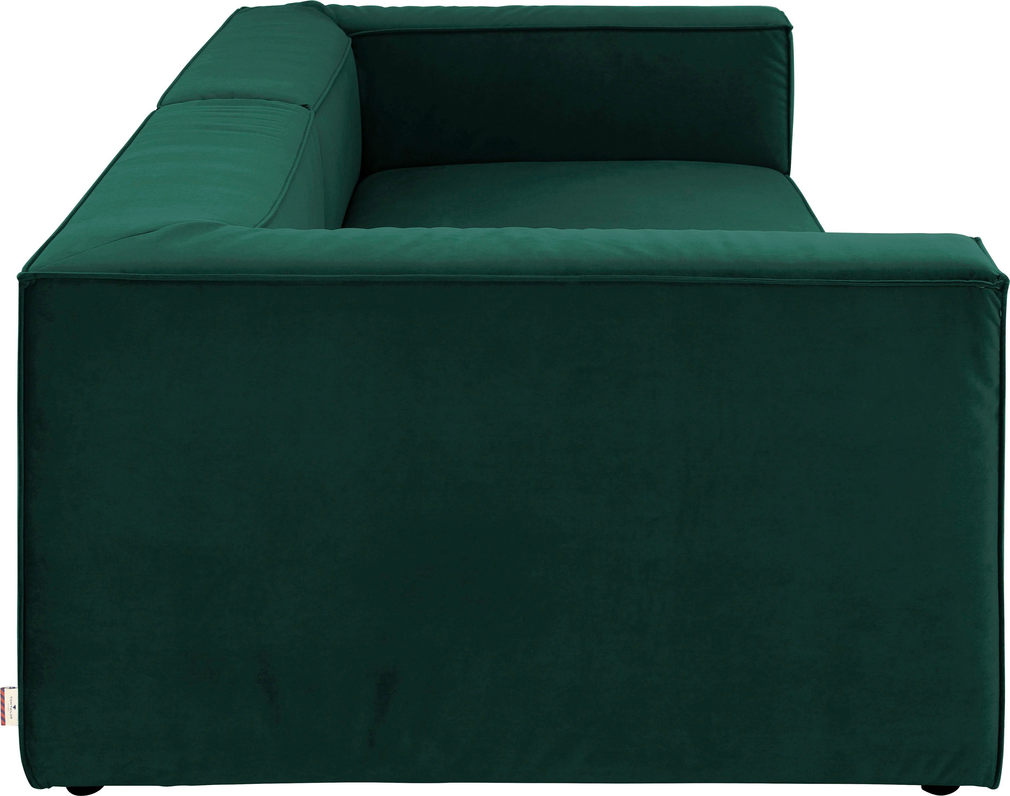TOM TAILOR HOME Sitztiefenverstellung, mit Big-Sofa BIG Tiefe 129 2 wahlweise Breiten, CUBE, in cm