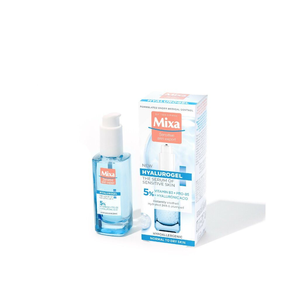 Mixa Tagescreme Hyalurogel Serum für empfindliche Haut 30ml