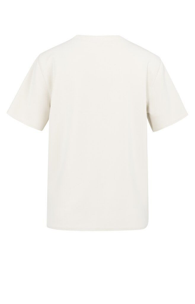YAYA T-Shirt Sweatshirt mit Rippung
