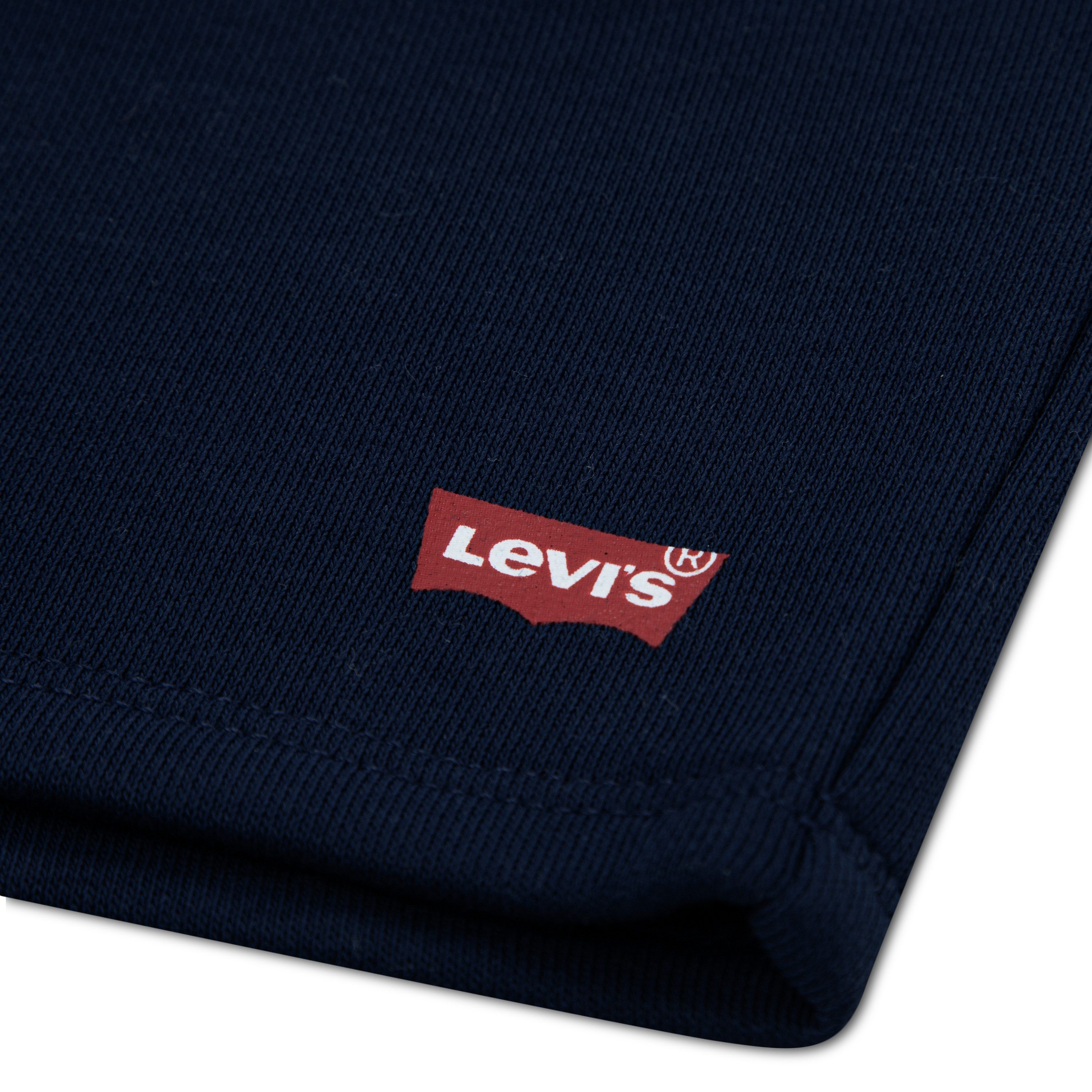 Levi's® Kids T-Shirt & Sweatbermudas LVB BATWING TEE & KNIT SHORT (Set, 2-tlg) mit kleinem Logo-Batwing-Print