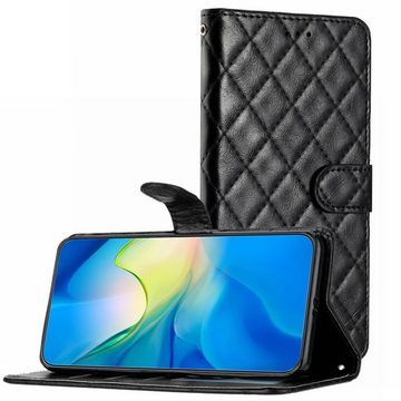 CLM-Tech Handytasche Hülle für Xiaomi Redmi Note 12 Pro 5G Tasche aus Kunstleder Klapphülle (Xiaomi Redmi Note 12 Pro 5G Handy Schutzhülle, Xiaomi Redmi Note 12 Pro 5G Handyhülle Wallet Flip Case Cover Etui), Standfunktion, Kartenfächer, Magnetverschluss