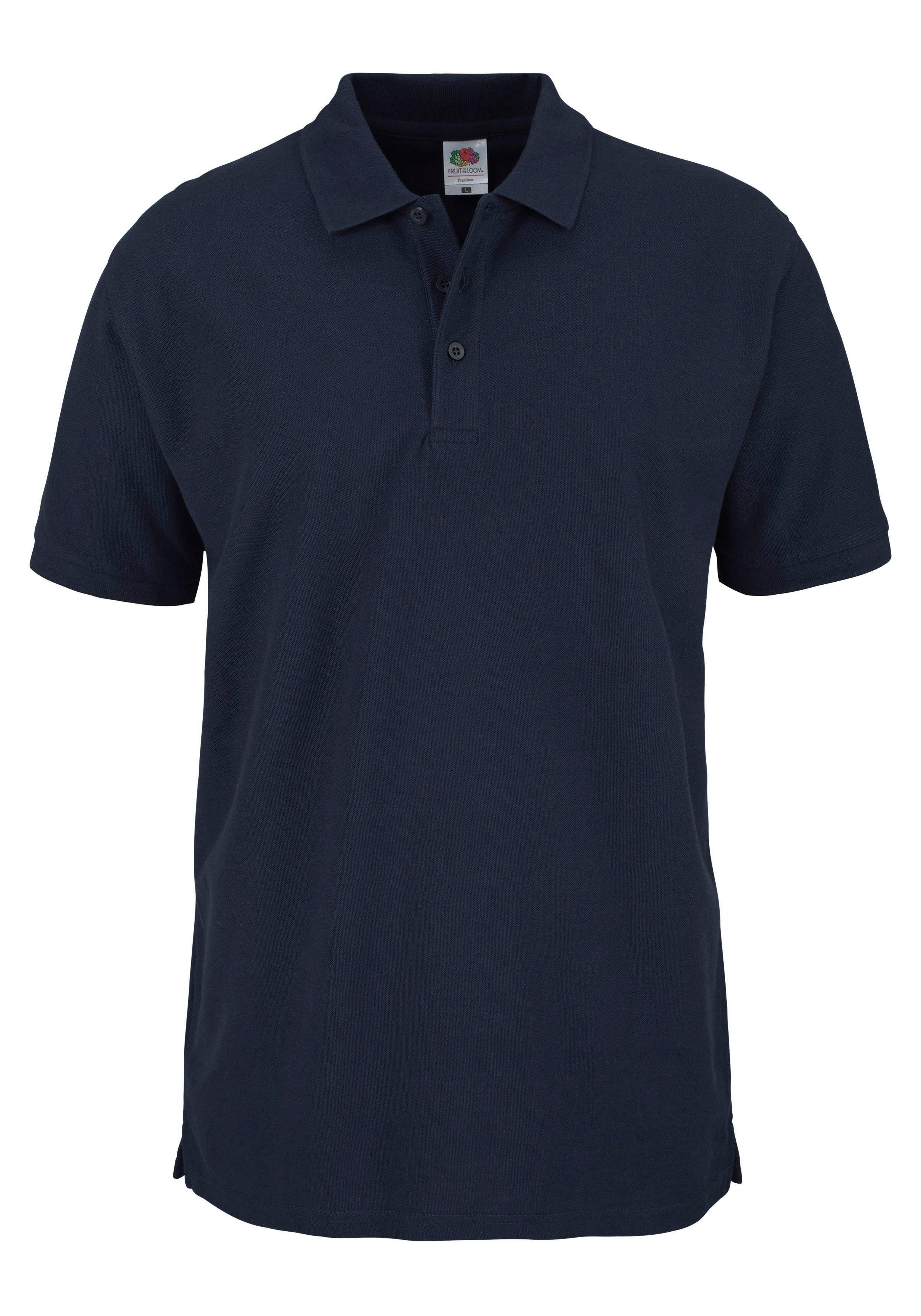 Fruit of the Loom Poloshirt Piqué, unifarben – Bild 5 von 5
