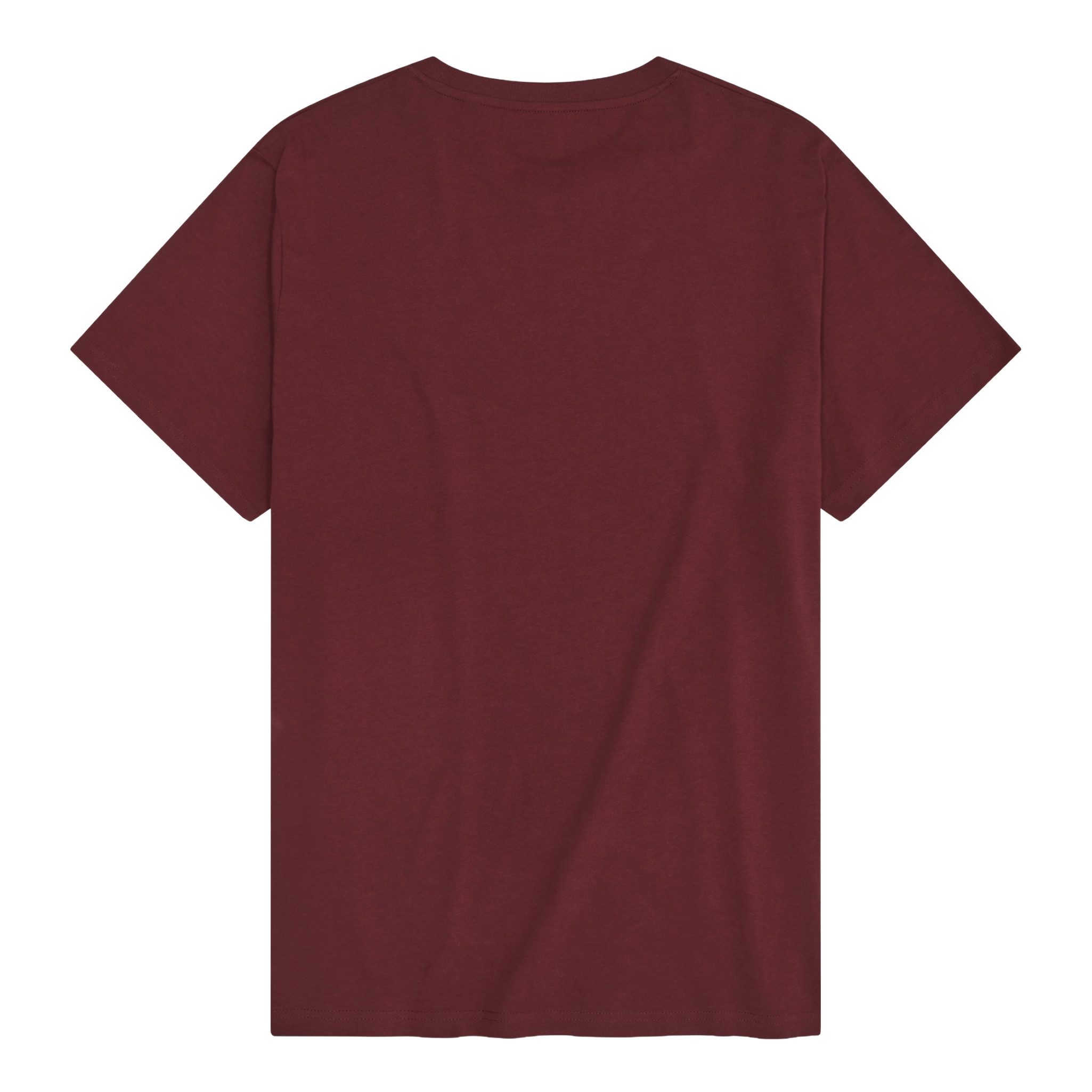 Bavarian Caps T-Shirt Bavarian Caps T-Shirt "Schlümpfe: Gschmeidig bleim" - dunkelrot (T-Shirt, T-Shirt)