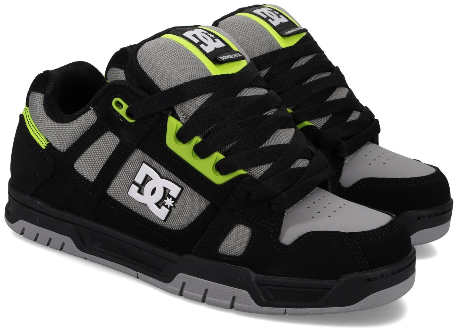 DC Shoes DC Shoes Stag Black/Grey/Lime Sneaker günstig online kaufen