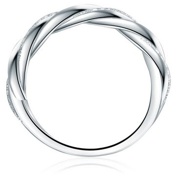 Trilani Silberring silber, mit Zirkonia