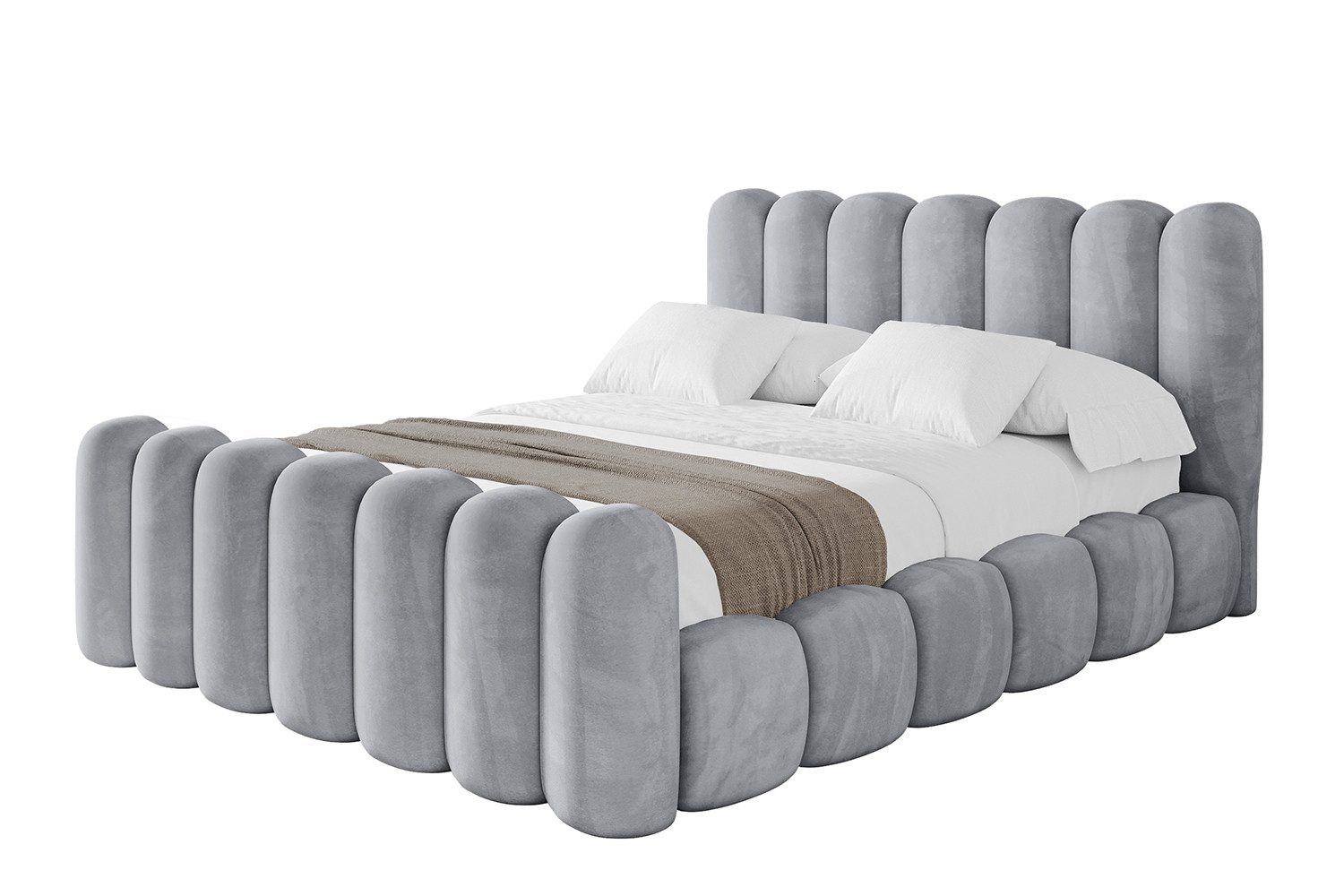 ALTDECOR Polsterbett SENA-Z (Polsterbett mit Bettkasten und Lattenrost, Box günstig online kaufen