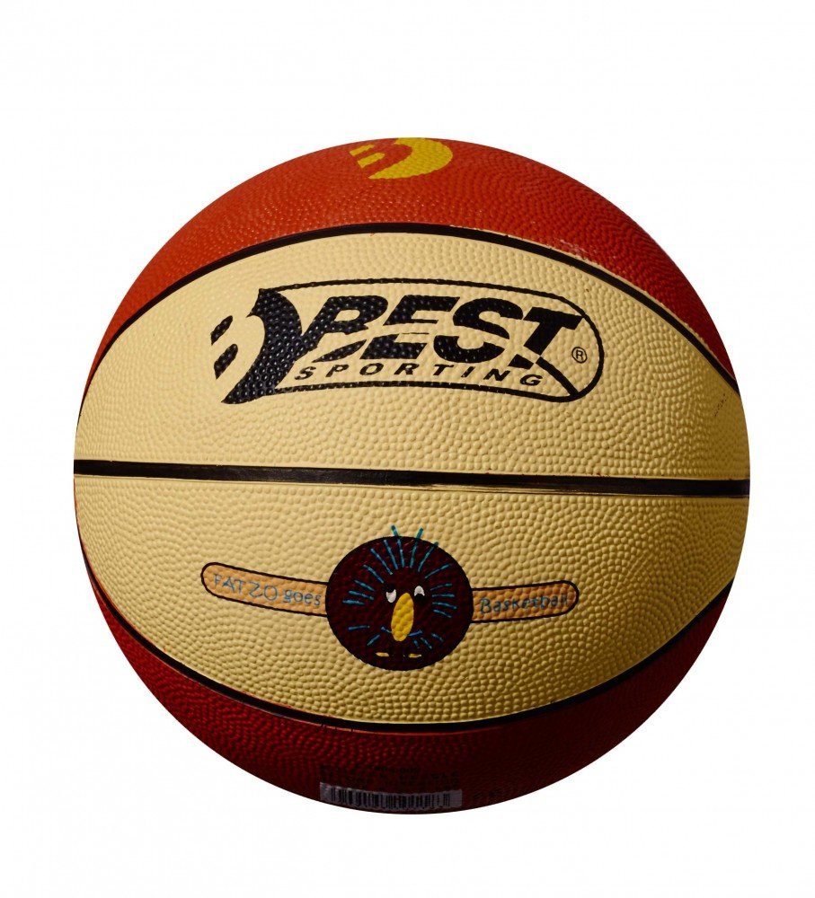 Basketball dunkelbraun/creme Best Sporting