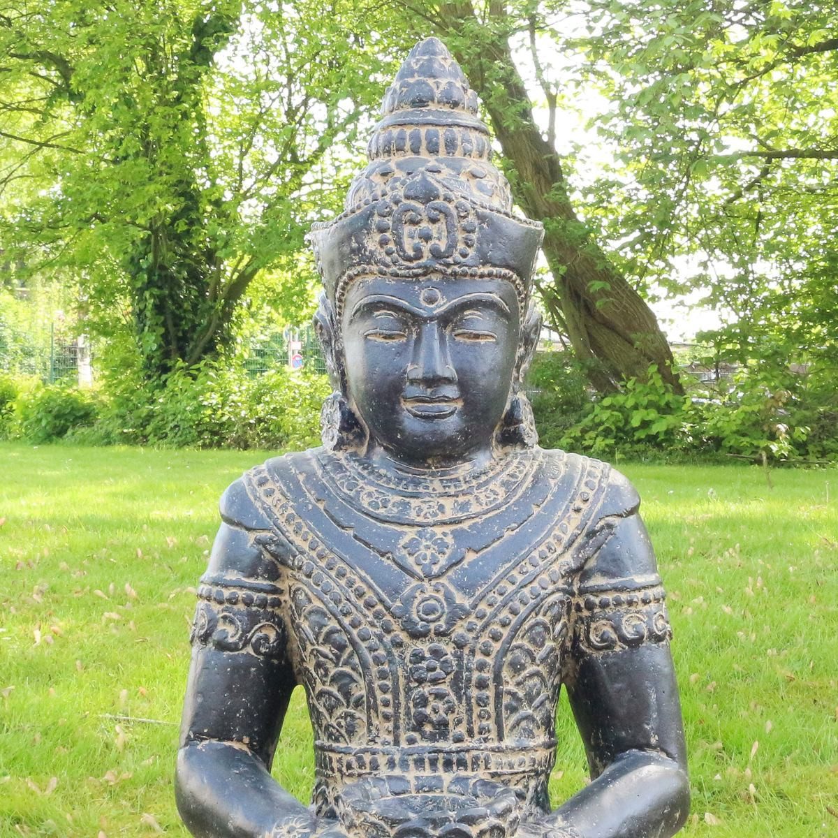 Oriental Galerie Dekofigur Sitzender Buddha Garten günstig online kaufen