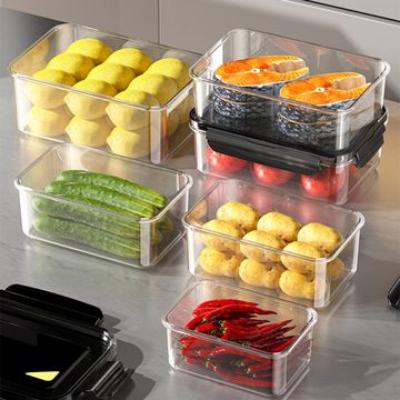 Caterize Frischhaltedose Vorratsdosen Luftdicht Aufbewahrungsbox mit Deckel Meal Prep Boxen, PP-Kunststoff