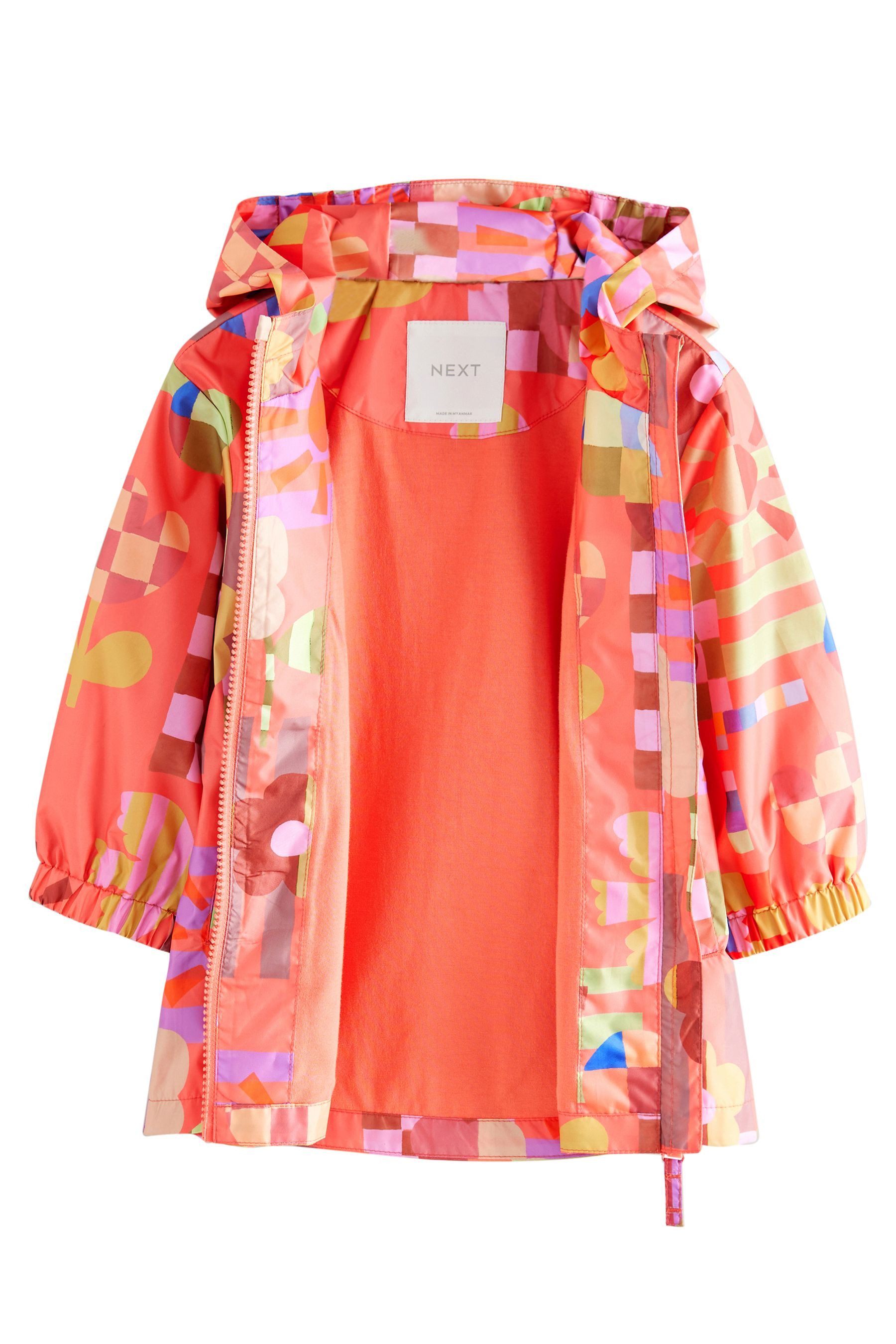 Next Regenjacke Wasserabweisende Cagoule-Jacke mit Print günstig online kaufen