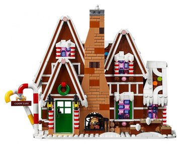 LEGO® Konstruktionsspielsteine LEGO® Creator Expert - Lebkuchenhaus, (Set, 1477 St)