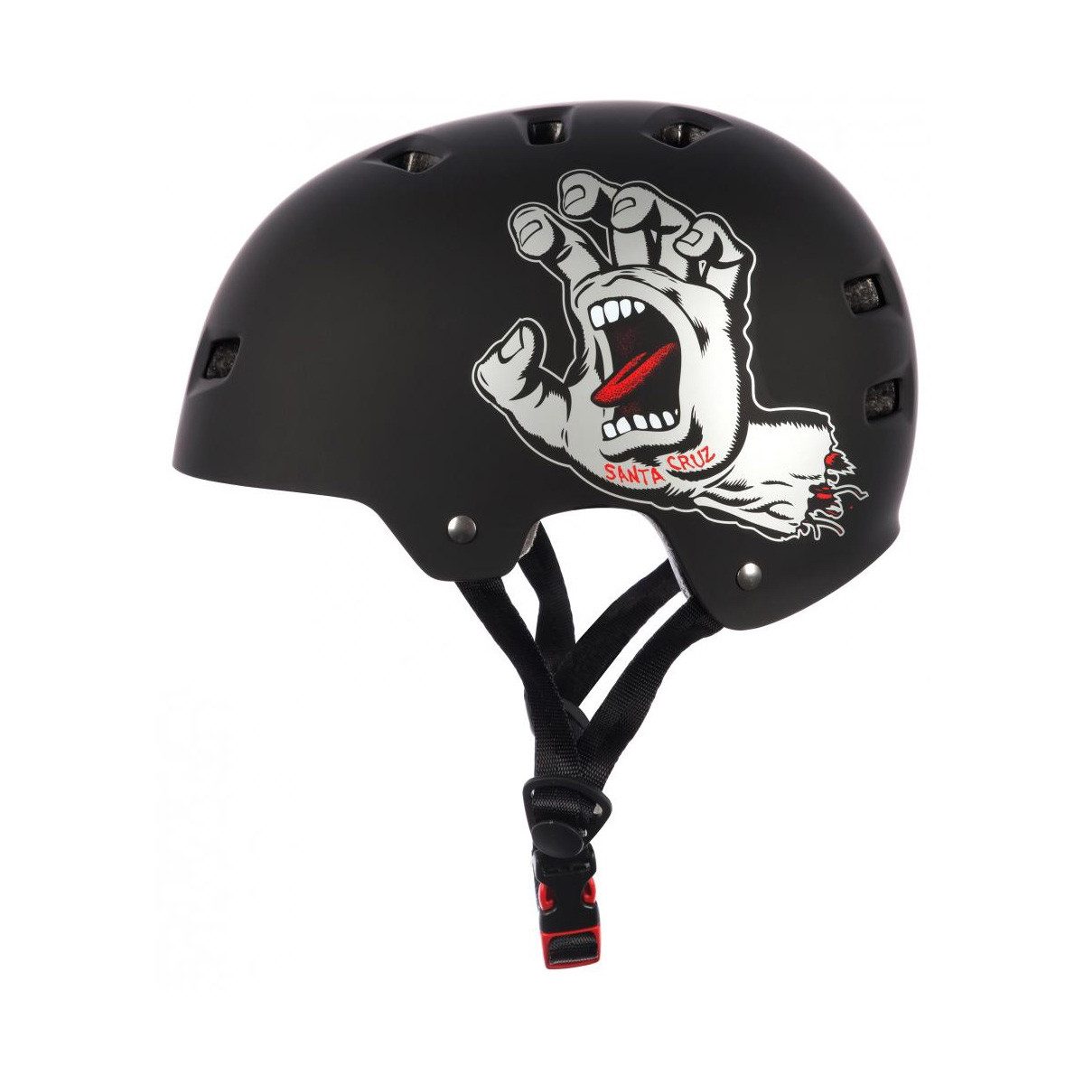 Bullet Skatehelm x Santa Cruz Screaming Hand, für Kinder und Erwachsene