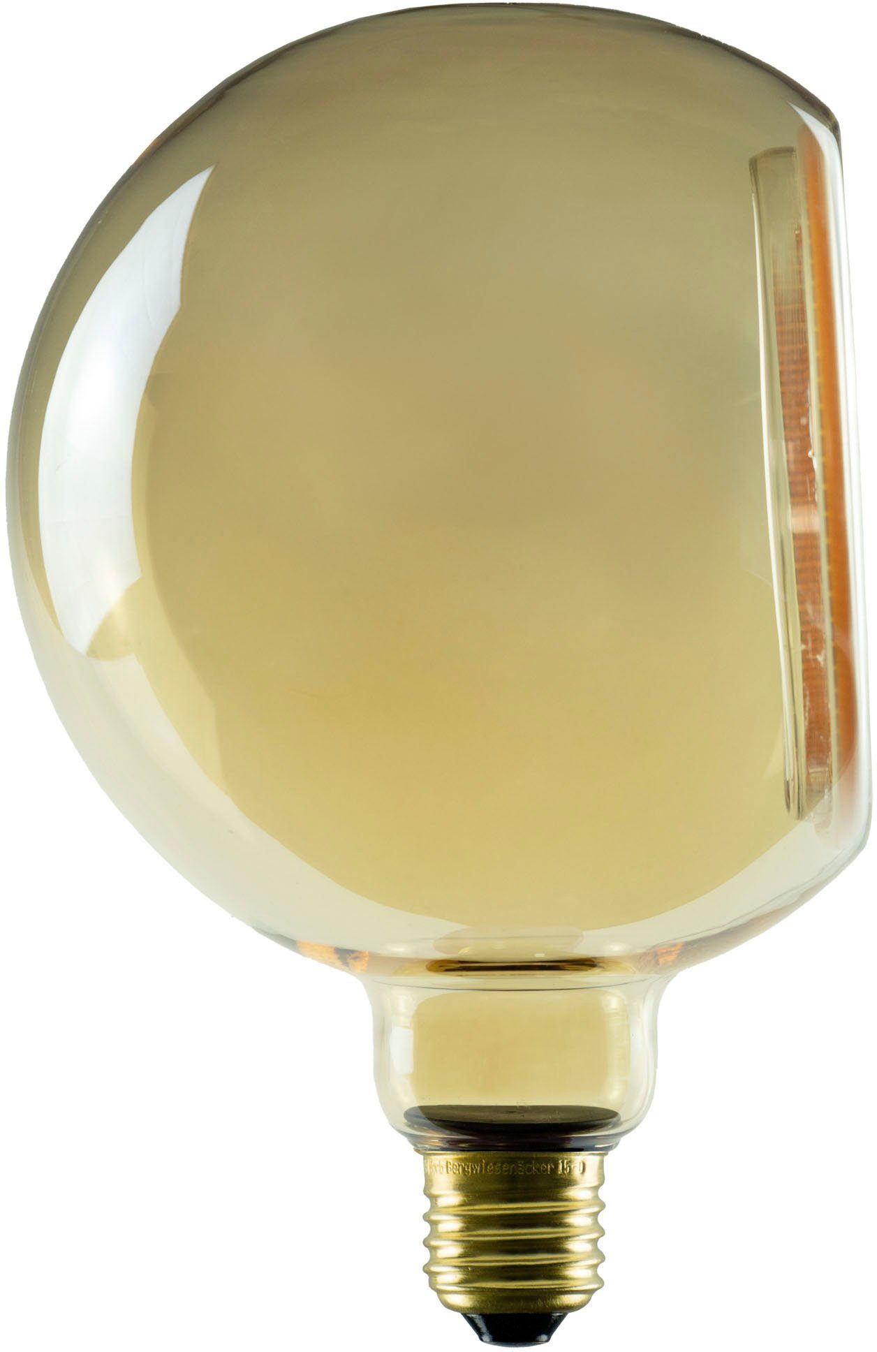 SEGULA LED-Leuchtmittel LED Floating Globe 150 gold - 90°, E27, 1 St., Extra-Warmweiß, LED Floating Globe 150 gold - 90°, E27, 4,5W, CRI 90, dimmbar