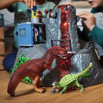 Sarcia.eu Spielfigur Schleich Dinosaurus - Dinosaurier Vulkanexpedition, Kinderfiguren 5+