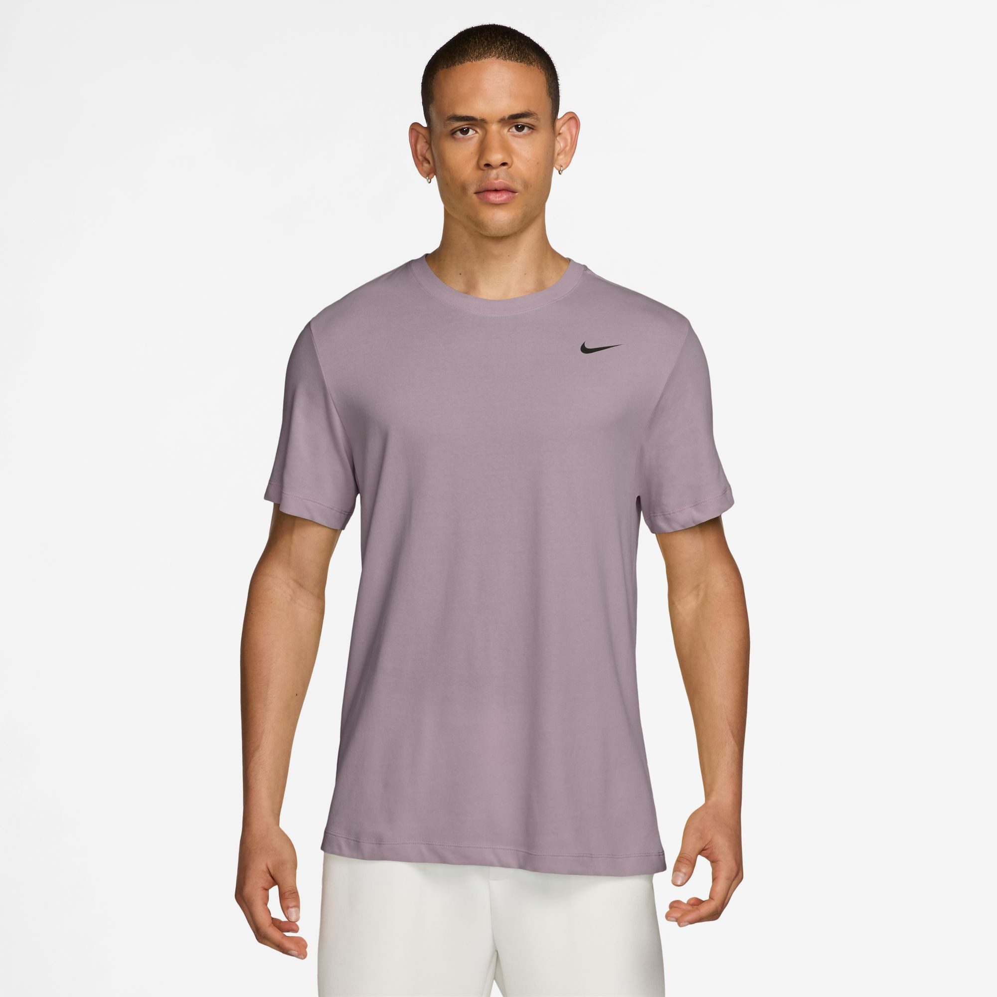 Nike T-Shirt Nike Dri-FIT Men's Fitness T-Shirt Kurzarm, Rundhalsausschnitt