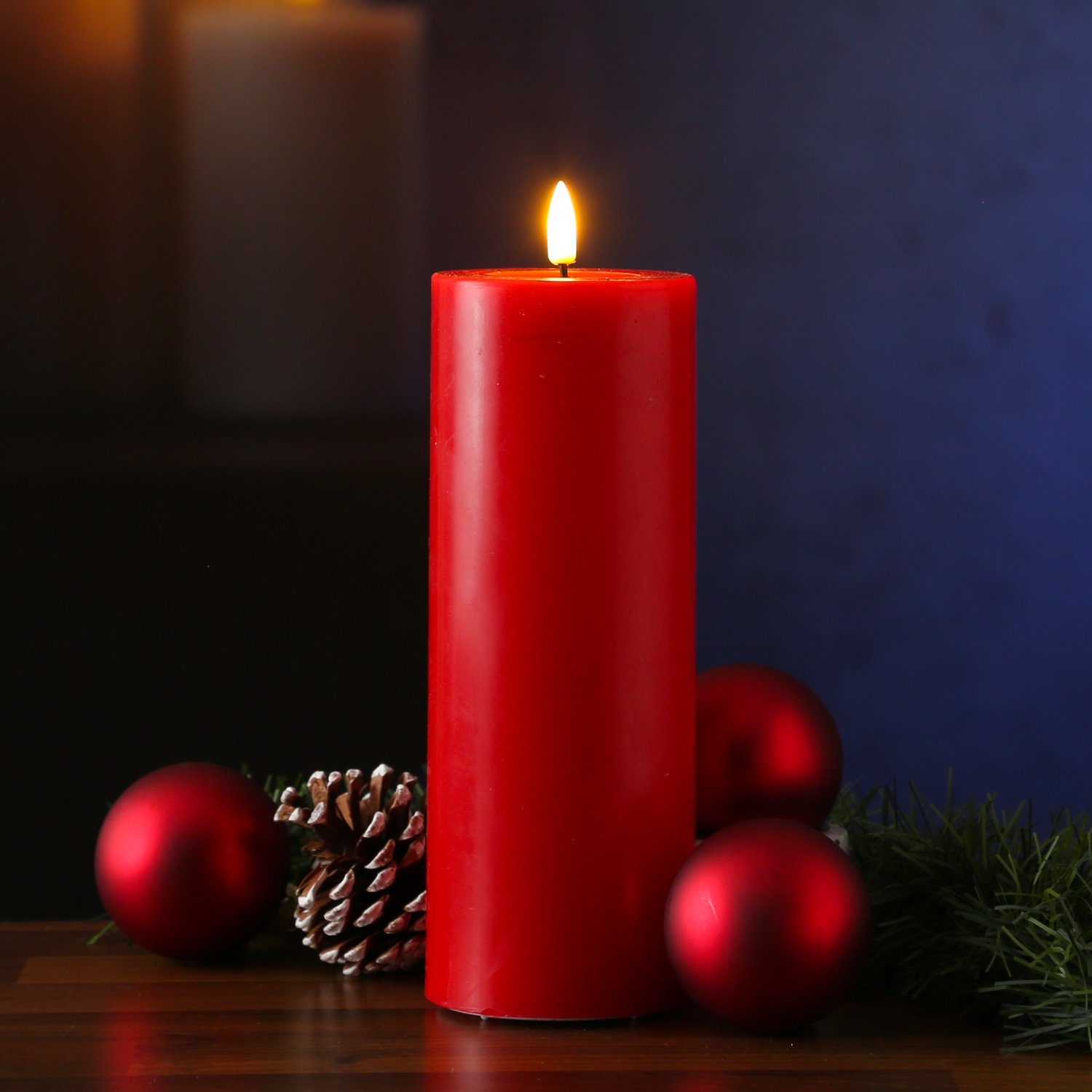 Deluxe Homeart LED-Kerze Mia Deluxe Echtwachs günstig online kaufen