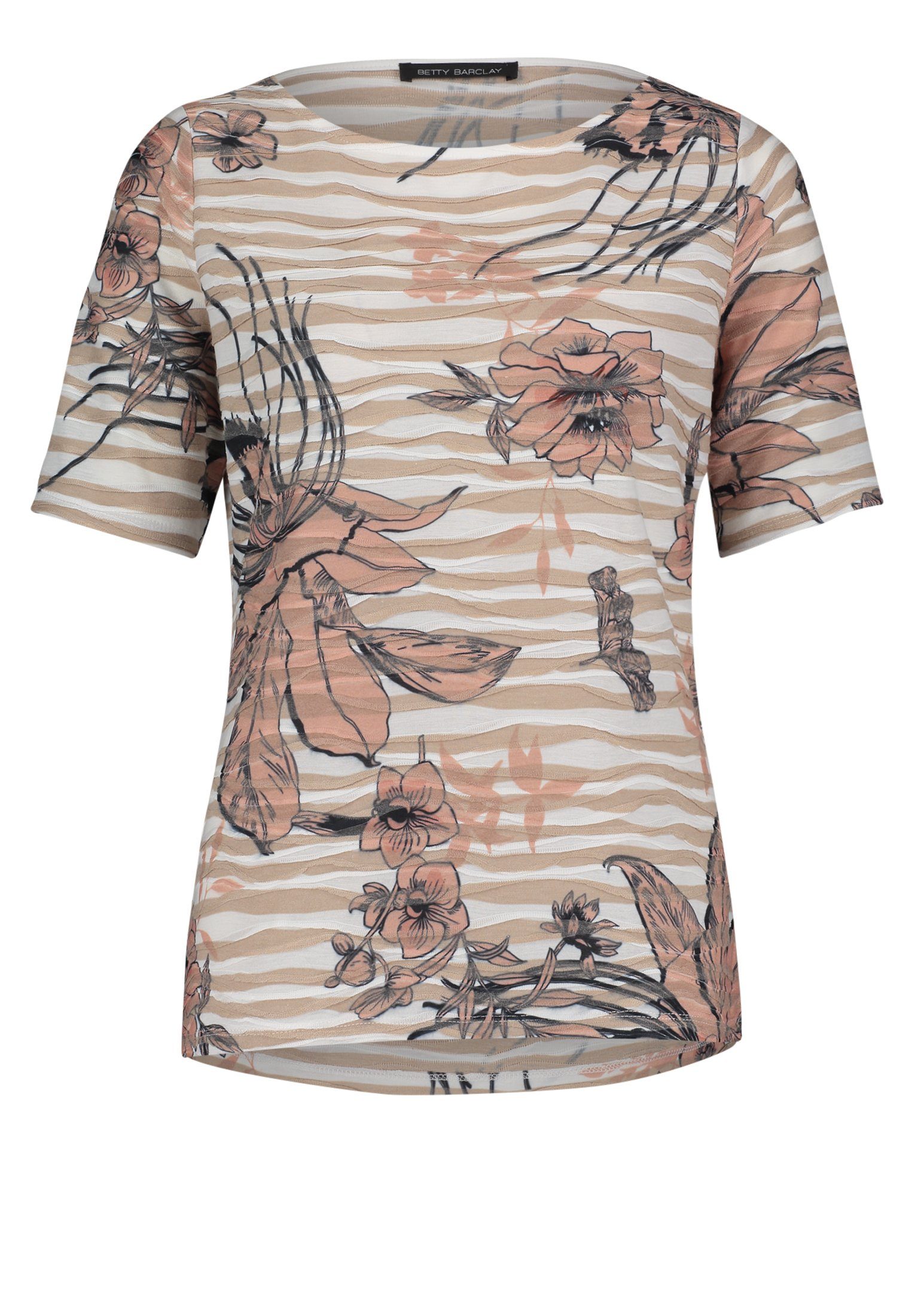 Betty Barclay T-Shirt »mit Wellenstruktur« Druck | OTTO