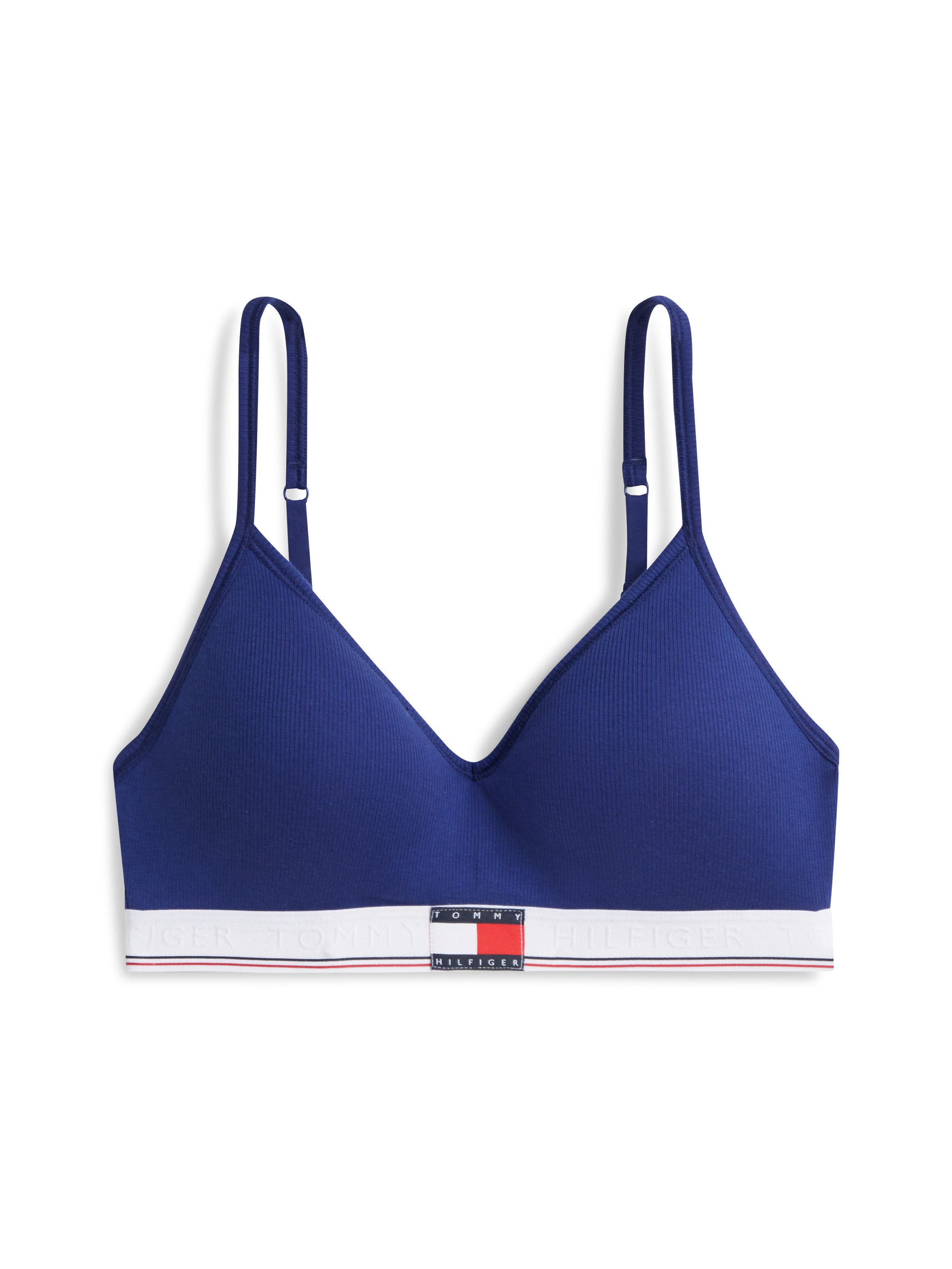 Tommy Hilfiger Underwear Bralette-BH VARSITY RIB BRALETTE LIFT Global Stripe geripptes Push-up-Bralette