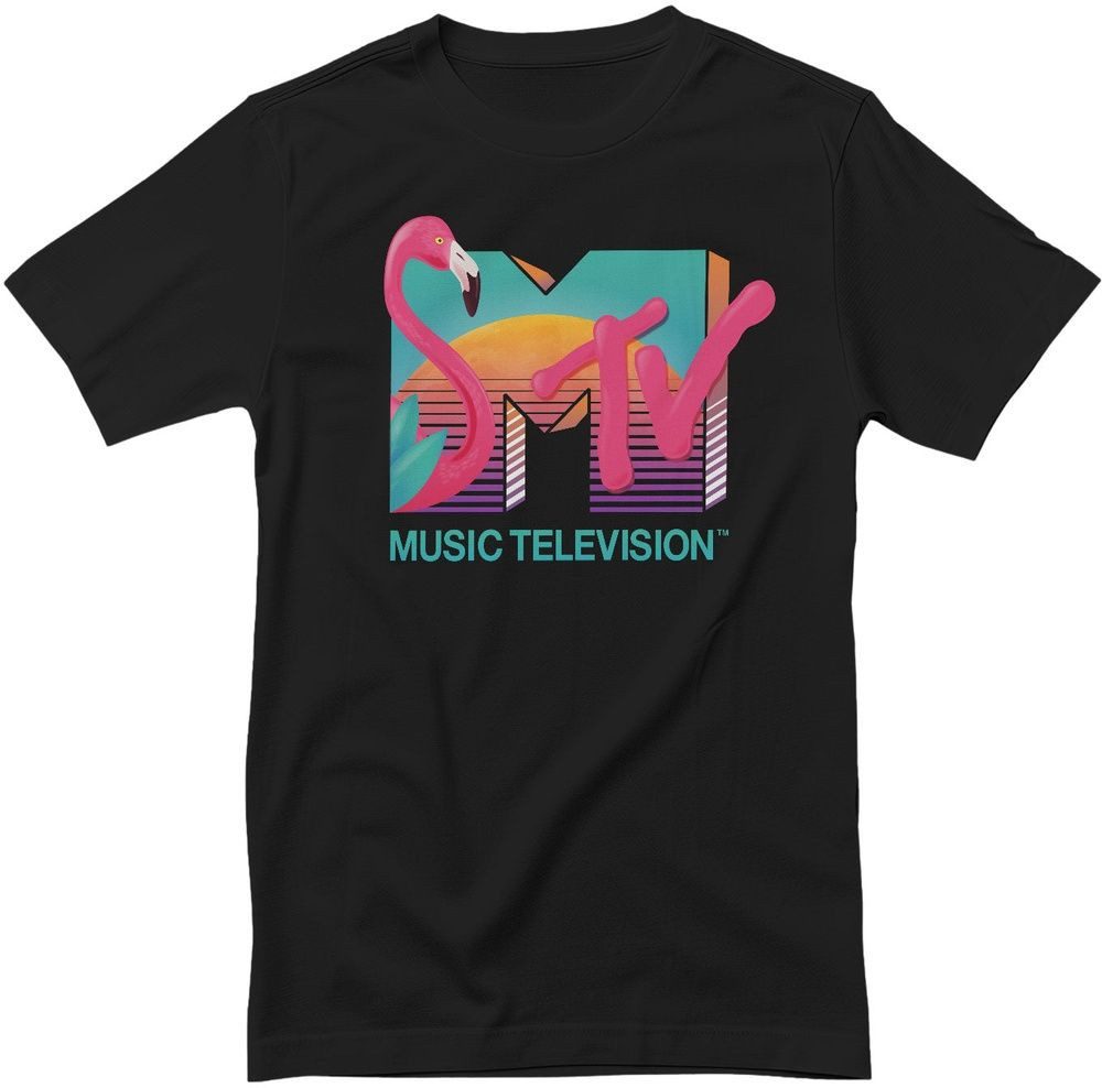 T-Shirt MTV - Tropical Flamingo T-Shirt