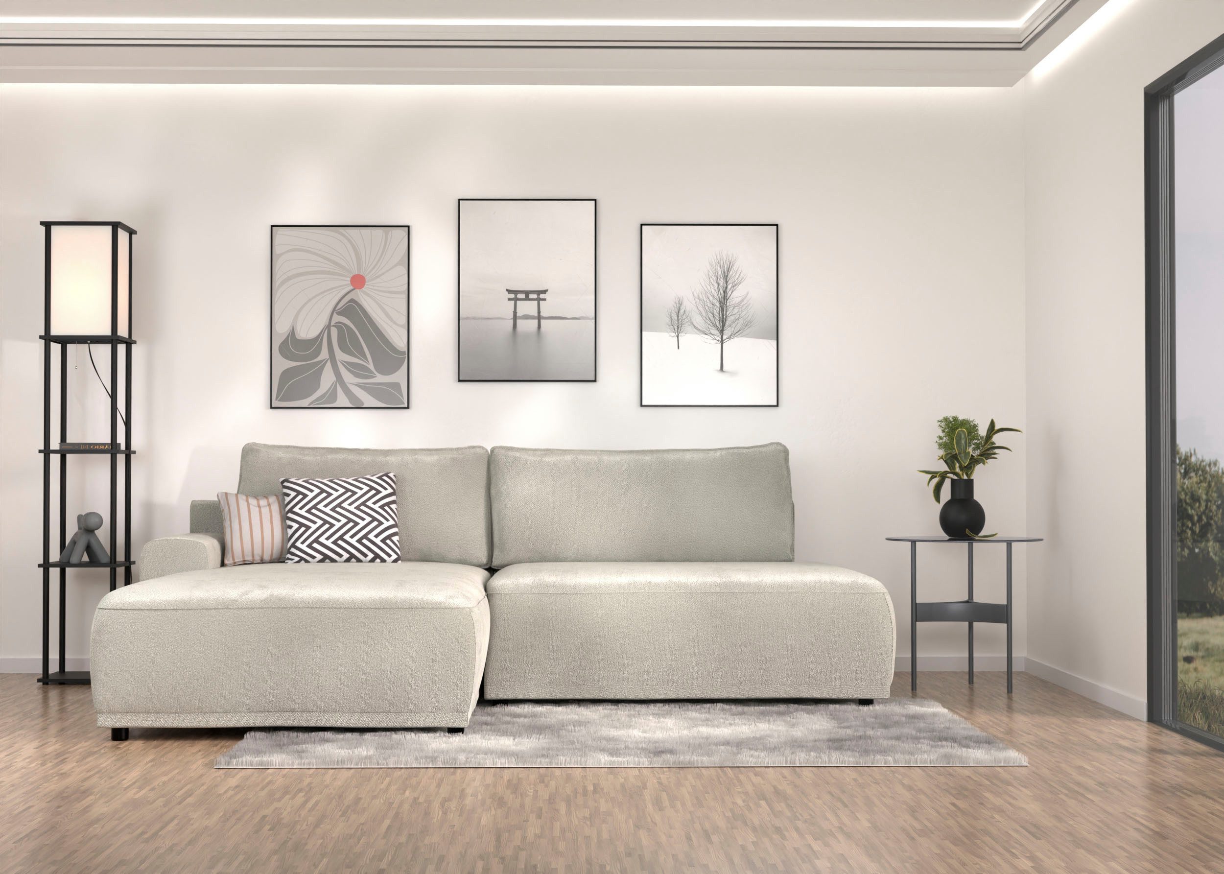 TRENDMANUFAKTUR Ecksofa Fordon II, Schlafsofa mit günstig online kaufen