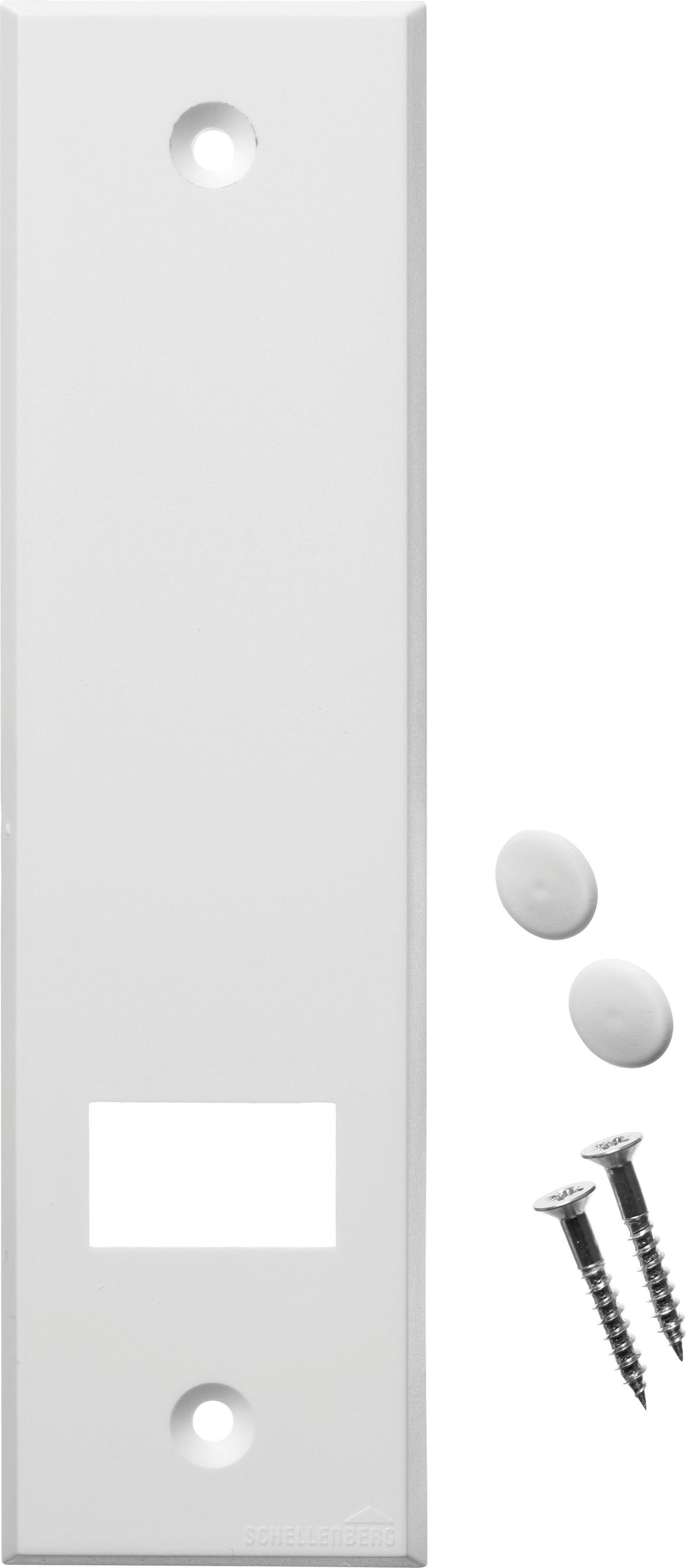 SCHELLENBERG Gurtwickler-Abdeckplatte STANDARD Zubehör Einlassgurtwickler, 160 Kunststoff, aus Einlassgurtwickler, weiß für für mm, Maxi, langlebige
