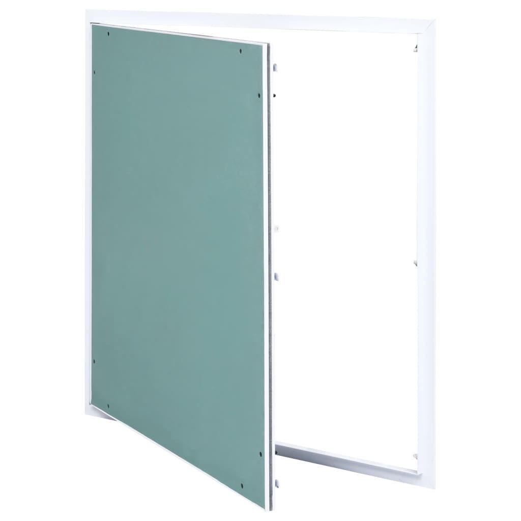 vidaXL Revisionsklappe Revisionsklappe mit Aluminium-Rahmen und GK-Einlage 400x400 mm – Bild 4 von 5