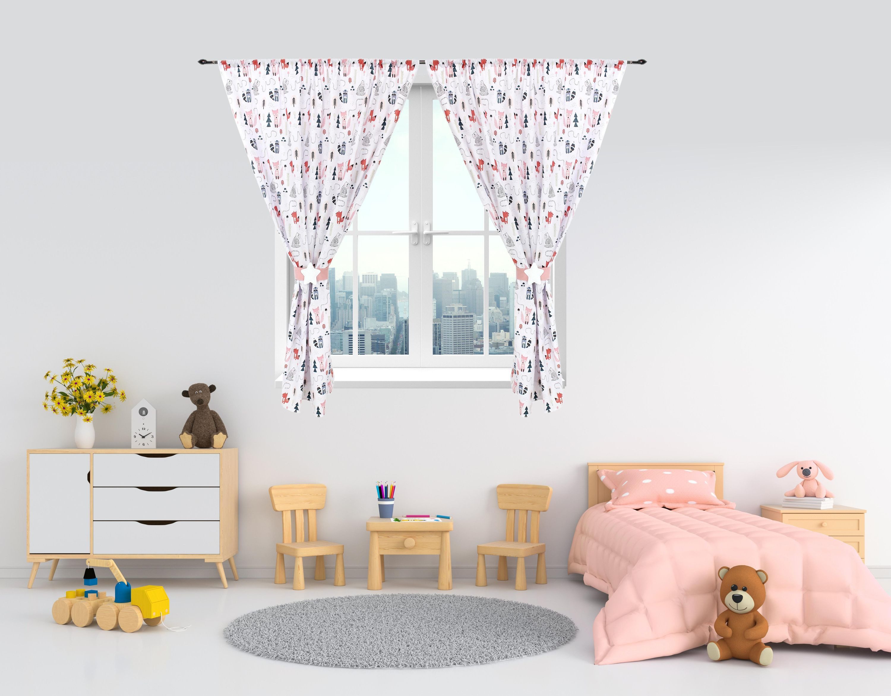 TupTam Vorhang TupTam Kinderzimmer Vorhänge Set günstig online kaufen