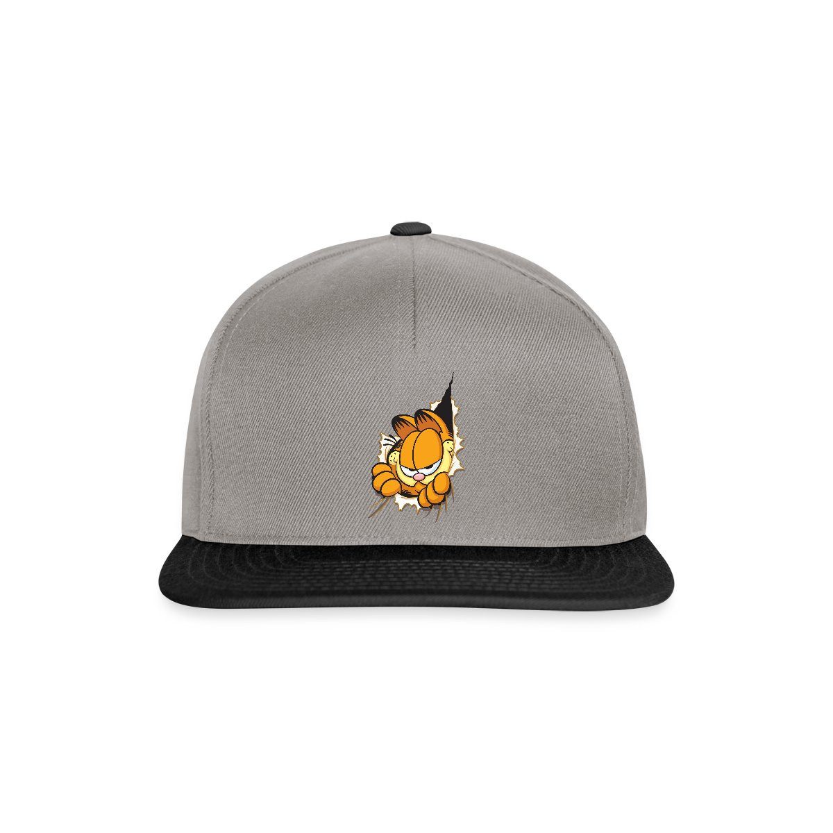 Snapback Cap Garfield Hier Ist Garfield Snapback Cap