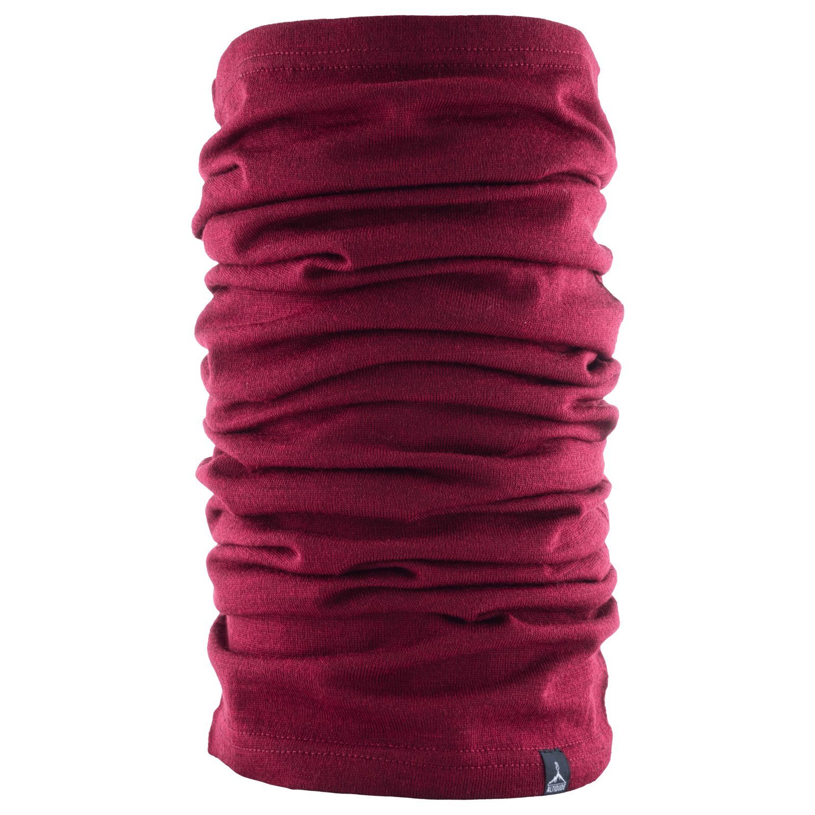 ALTIDUDE Wollschal Multitube Single Schlauchtuch Halstuch, Rund Loop Schal 100% Merinowolle
