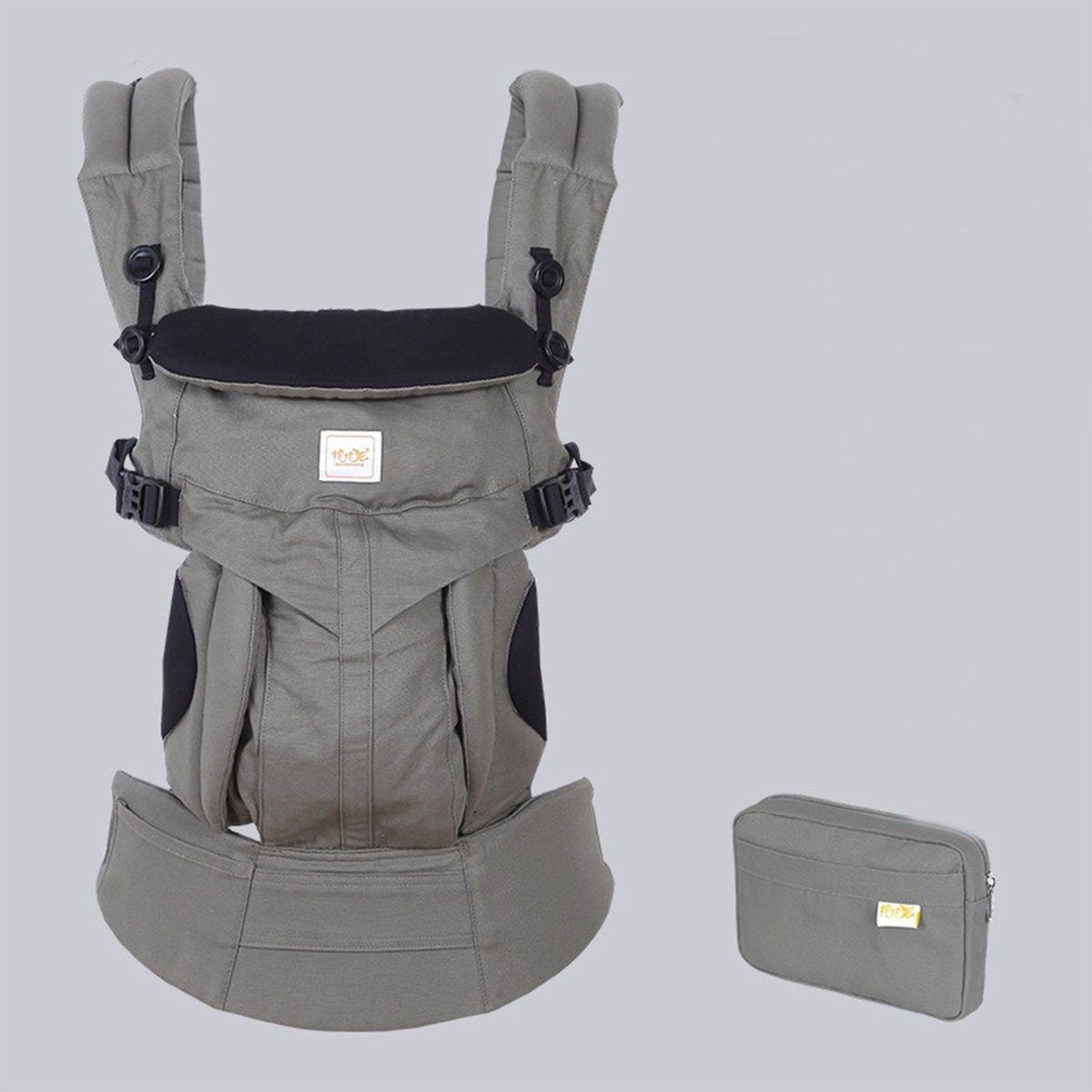 Babytrage Babytrage Kindertrage mit Hüftsitz Bauchtrage Rückentrage