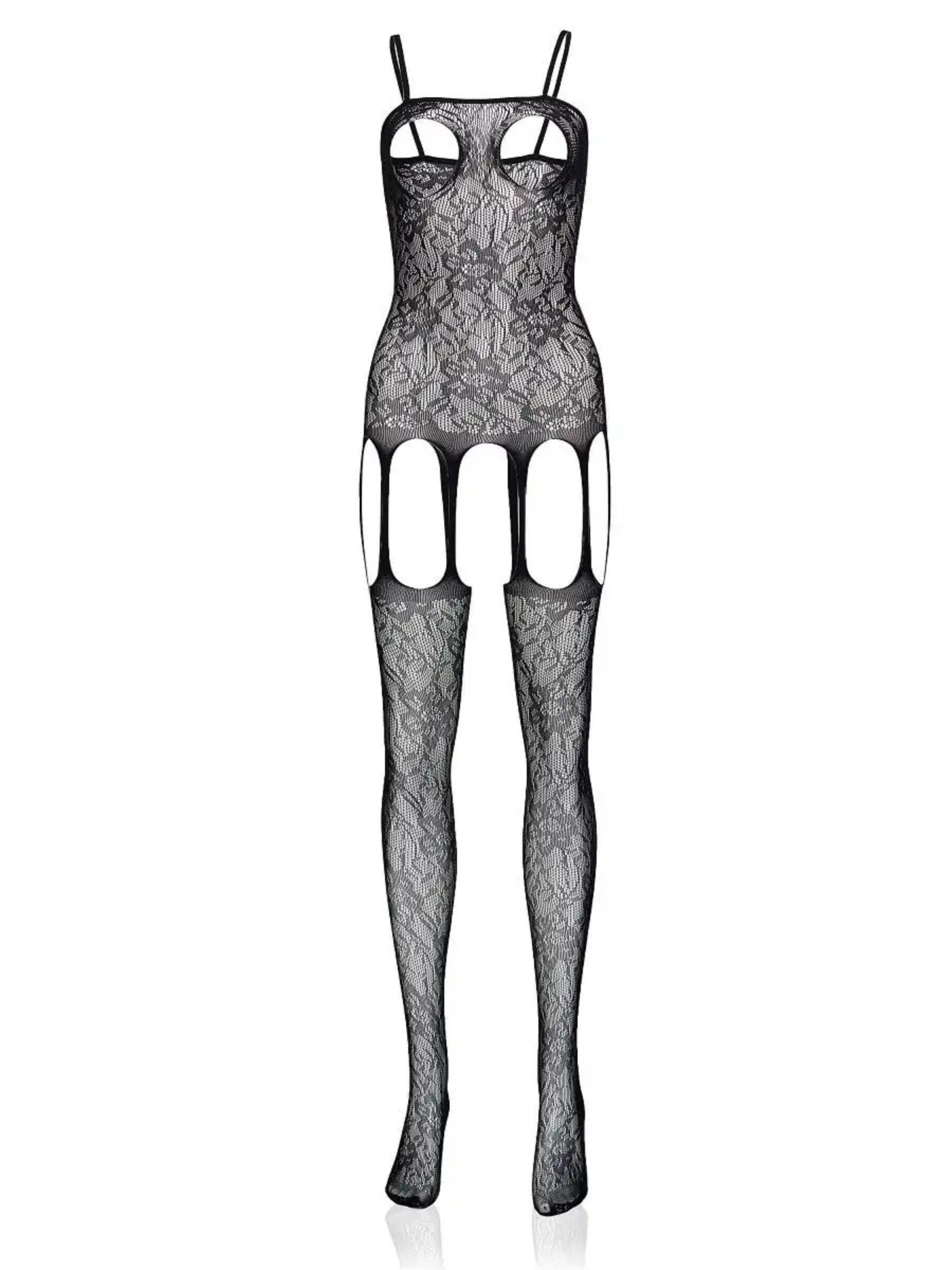 Elegant Love Bodystocking-Ouvert Sexy Catsuit mit günstig online kaufen