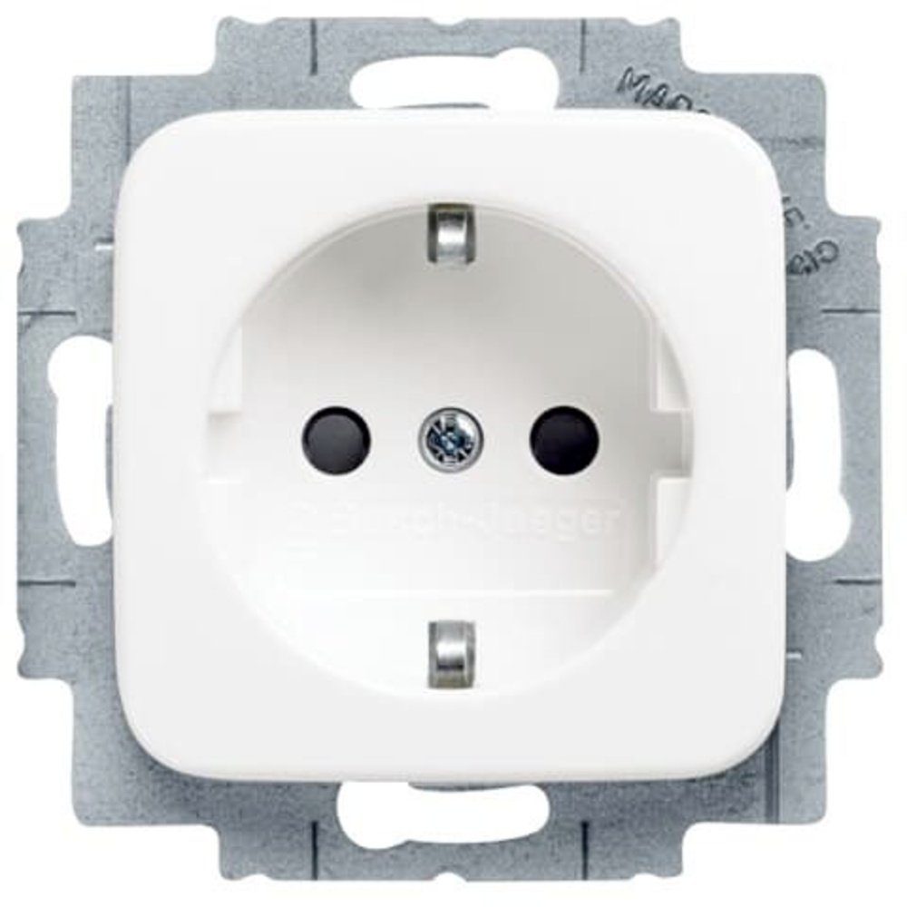 ABB Steckdose ABB 2CKA002013A4656 Geräteeinsatz IP20 Weiß, Reinweiß (RAL 9010)