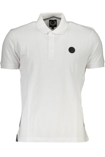GIAN MARCO VENTURI Poloshirt Stylisches Herren-Poloshirt Weiß mit Logo und günstig online kaufen
