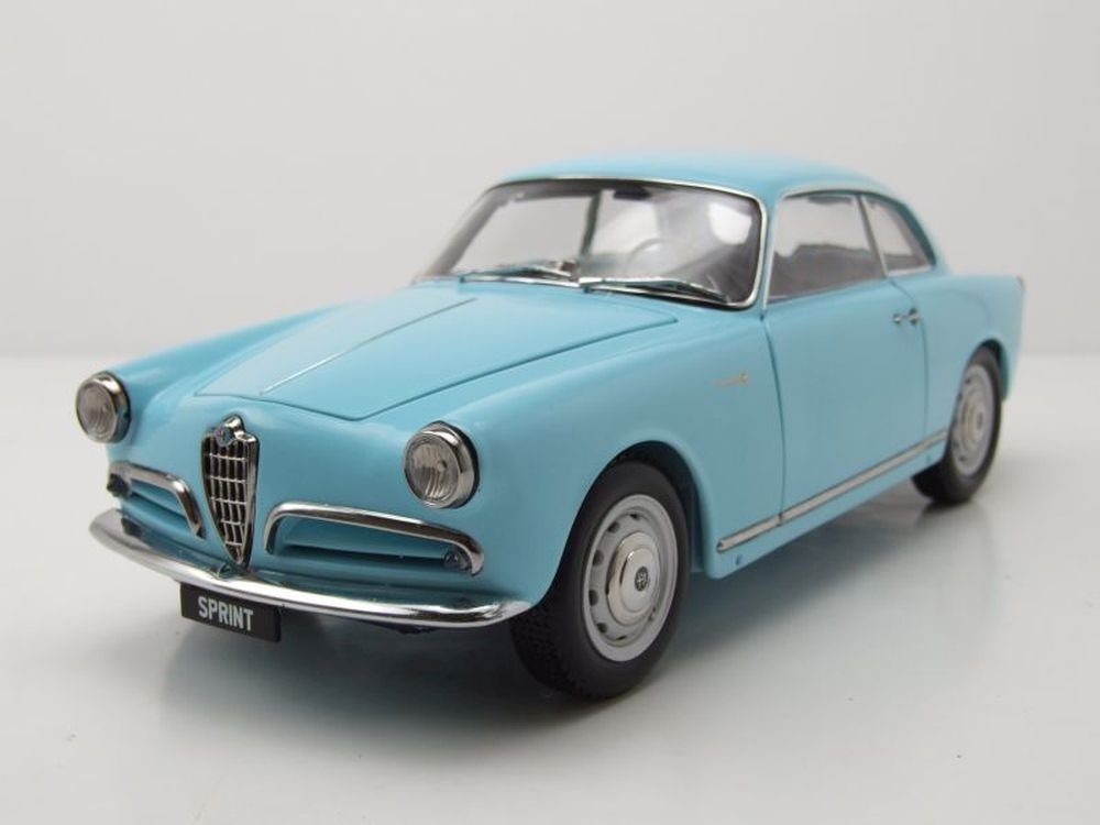 Kyosho Modellauto Alfa Romeo Giulietta Sprint blau Modellauto 1:18 Kyosho, Maßstab 1:18