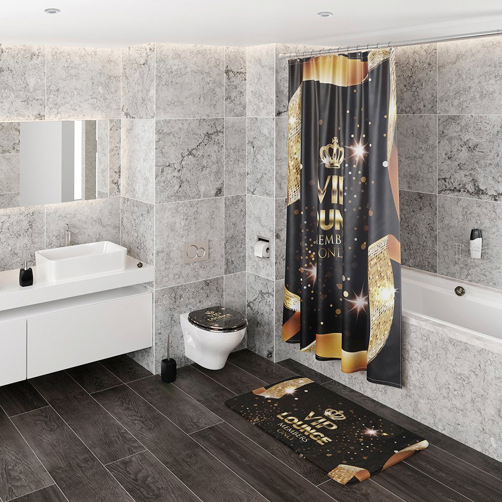 Sanilo Duschvorhang VIP-Lounge Breite 180 cm, Höhe 200 cm