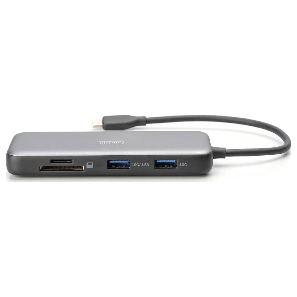Digitus Laptop-Dockingstation USB-C Docking Station, 8-Port DA-70915