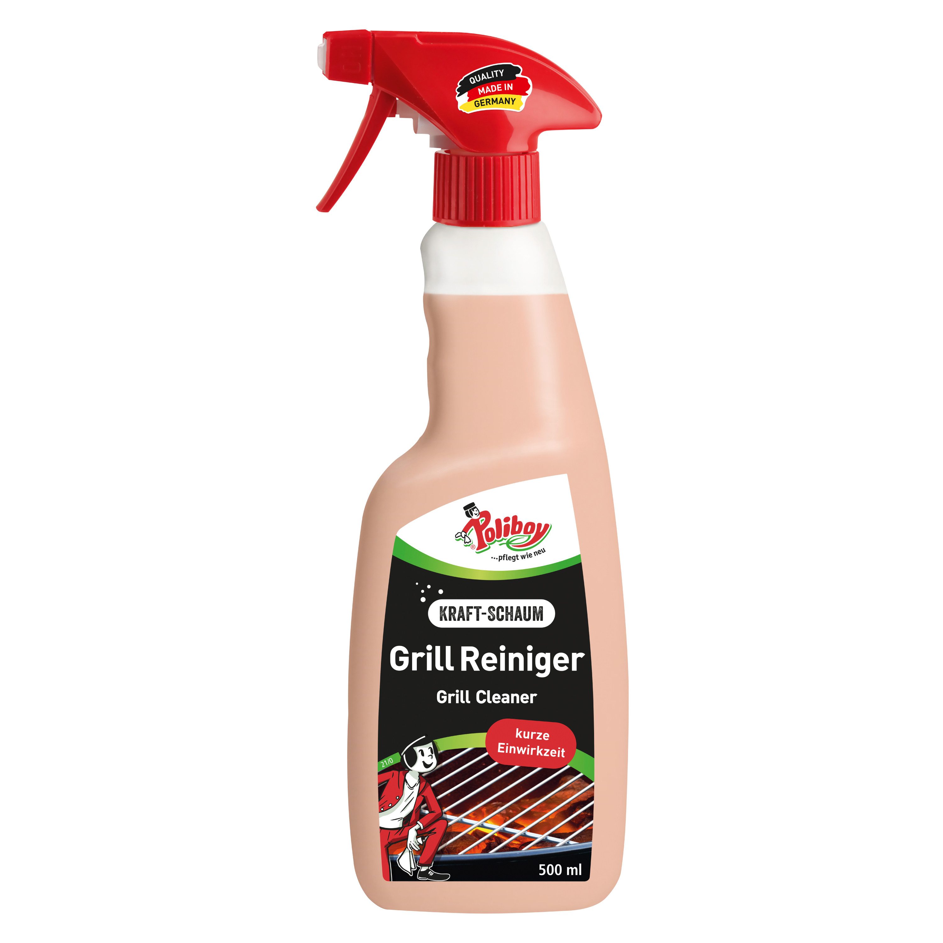 - 500 ml - gegen Eingebranntes und Verkrustungen Grillreiniger