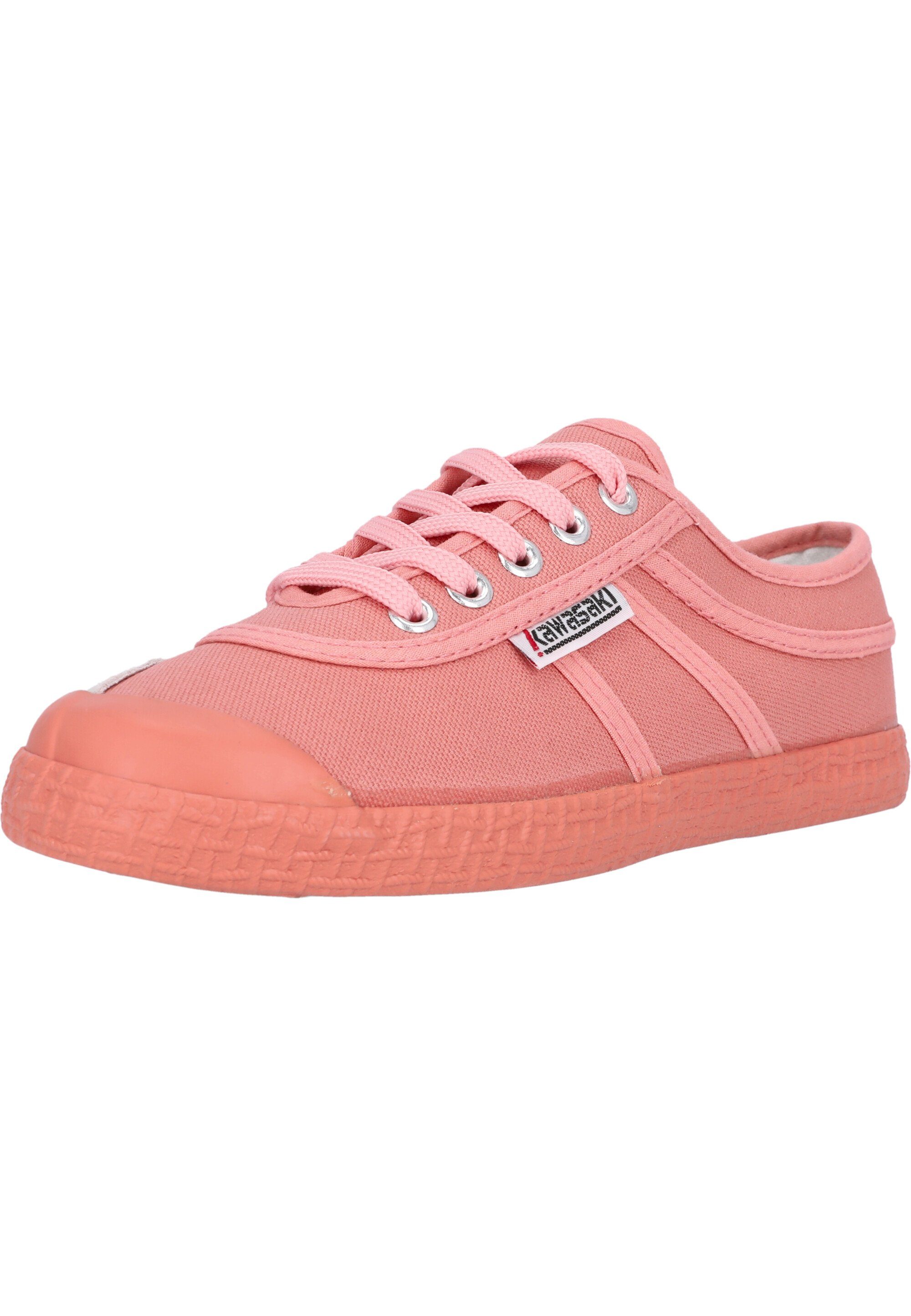 Kawasaki Colour Block Sneaker im trendigen Retro-Design rosa