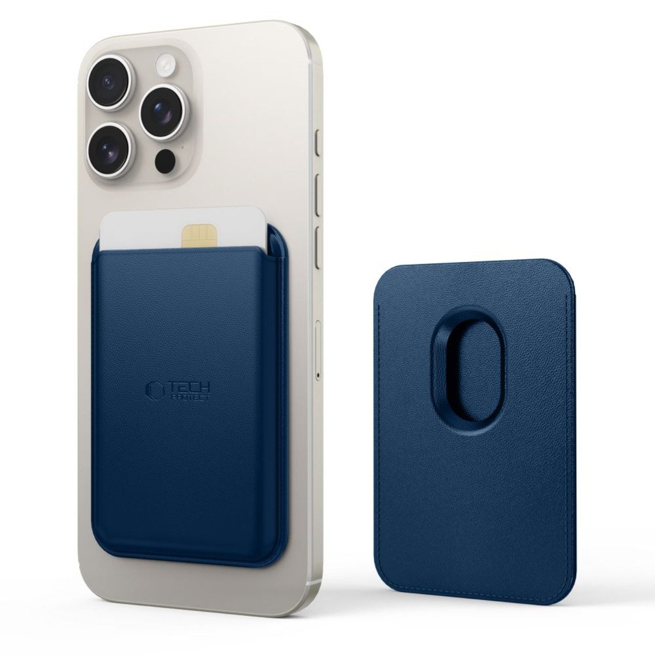 TECH PROTECT Handyhülle MagWallet, Magnetisches Kartenetui für MagSafe