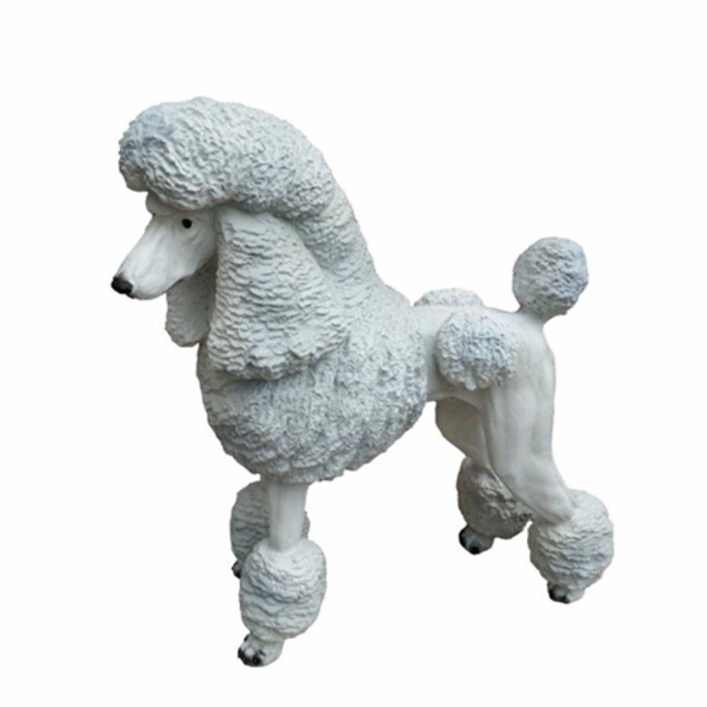 JVmoebel Dekofigur, Hund Lebensgroße Figur Dekoration Statuen Skulptur Garten Deko
