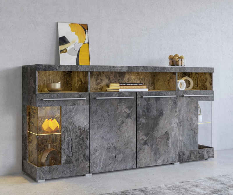 INOSIGN Sideboard India, Breite 182 cm